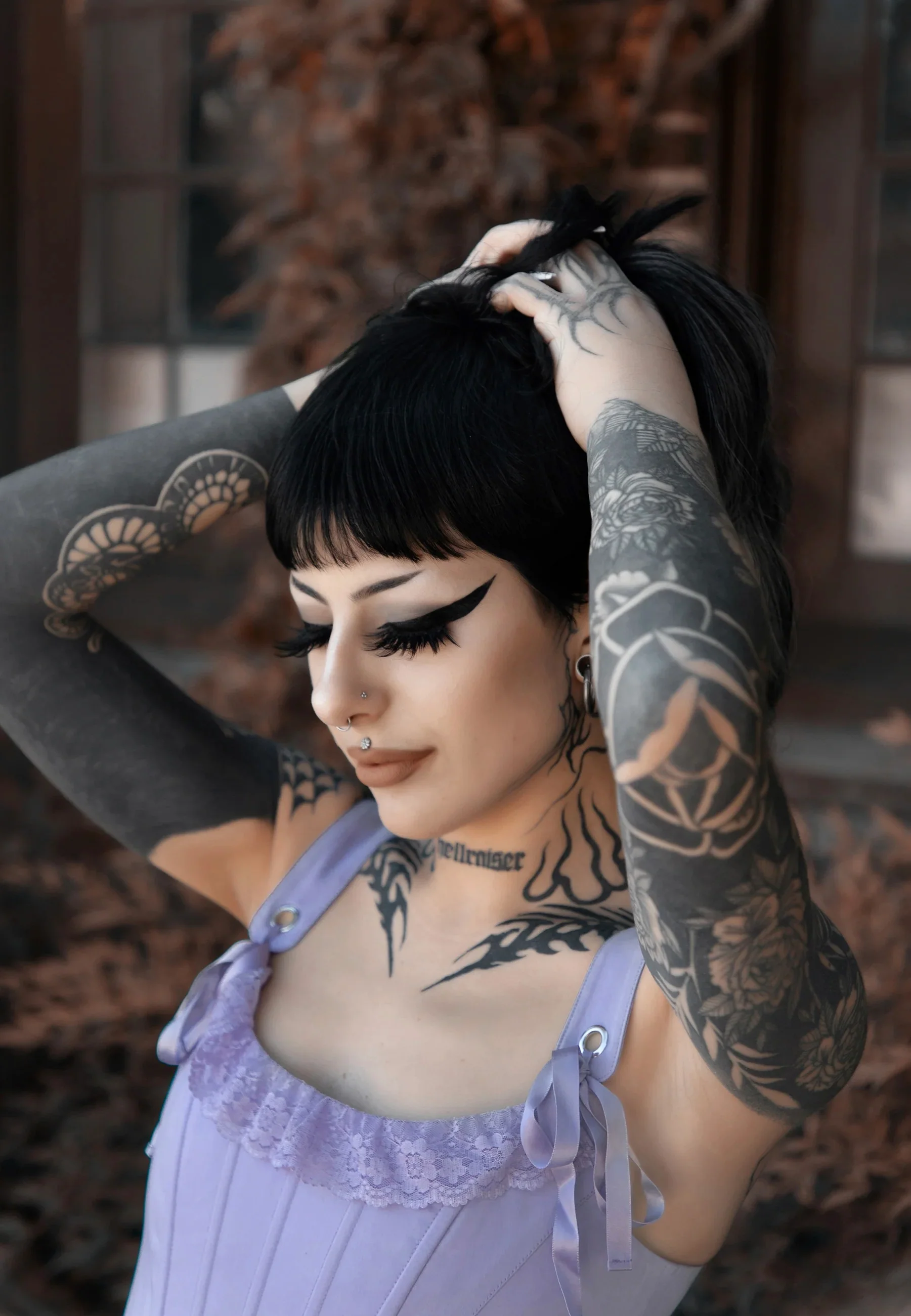 Lively Ghosts - Mysticism Lavender - Corset - Image 4