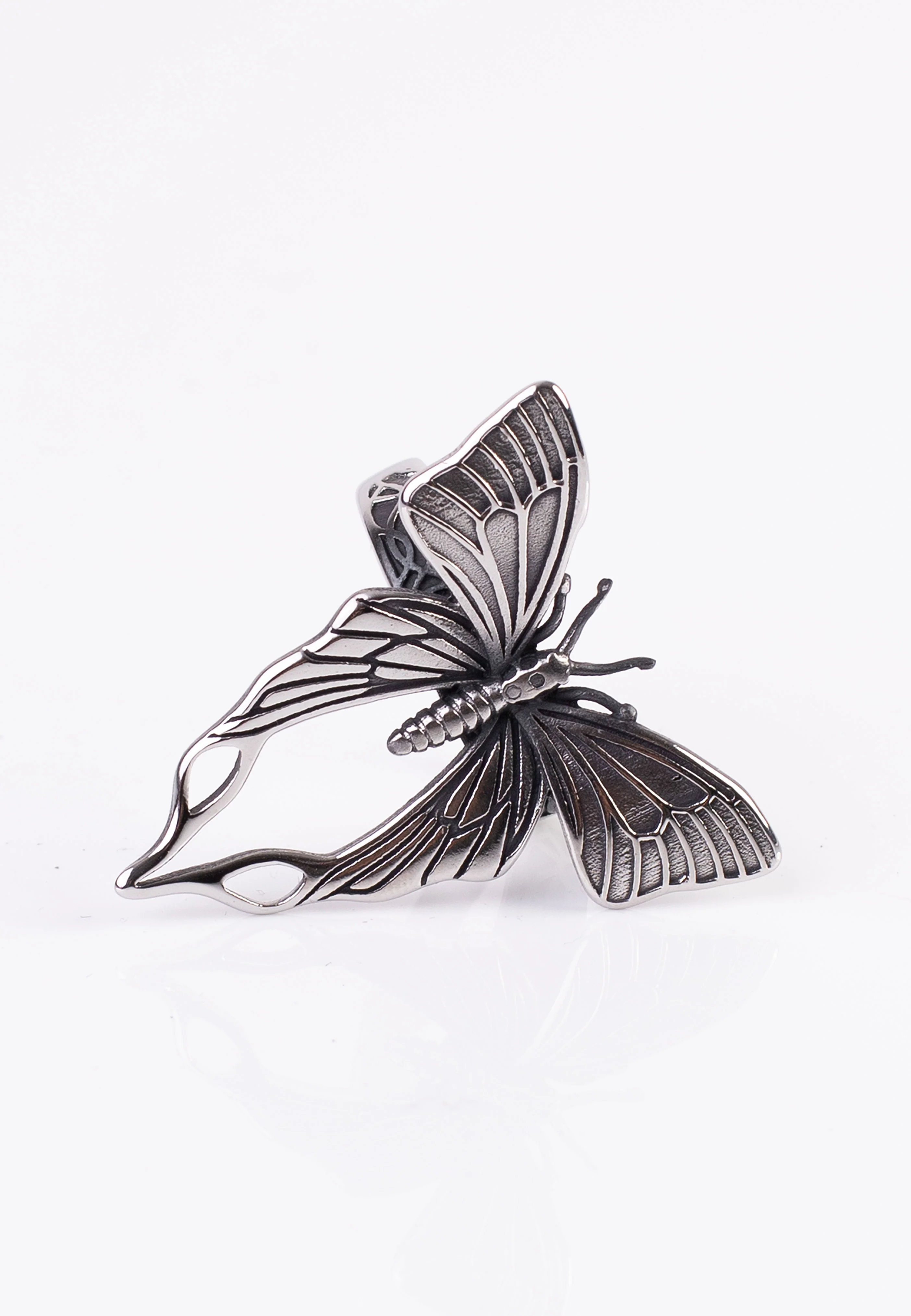 Lively Ghosts - Whispering Wings Silver - Ring - Image 2