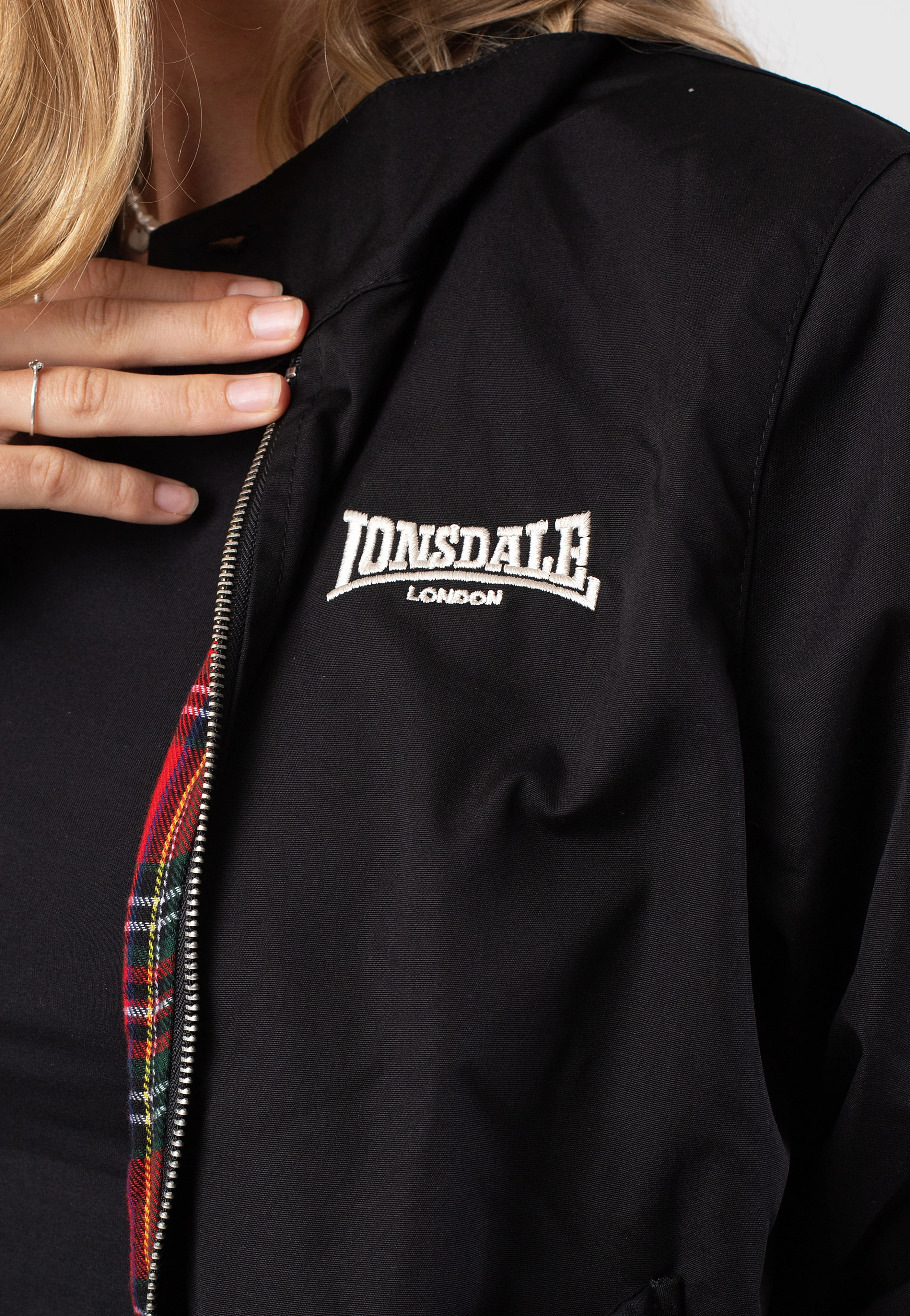Lonsdale - Rodeen Black/Silver - Jacket - Image 7