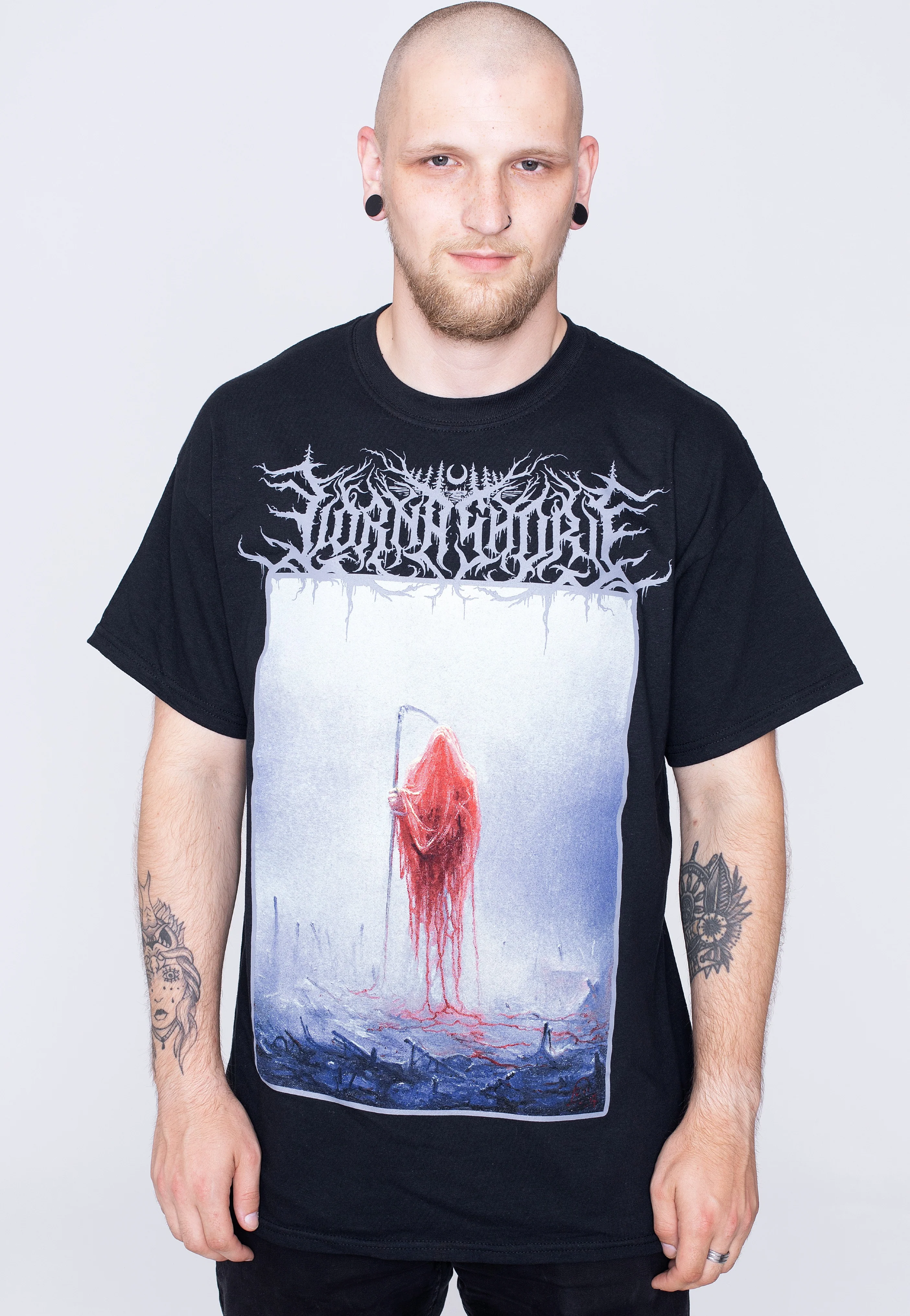 Lorna Shore - And I Return To Nothingness Cover - T-Shirt - Image 3