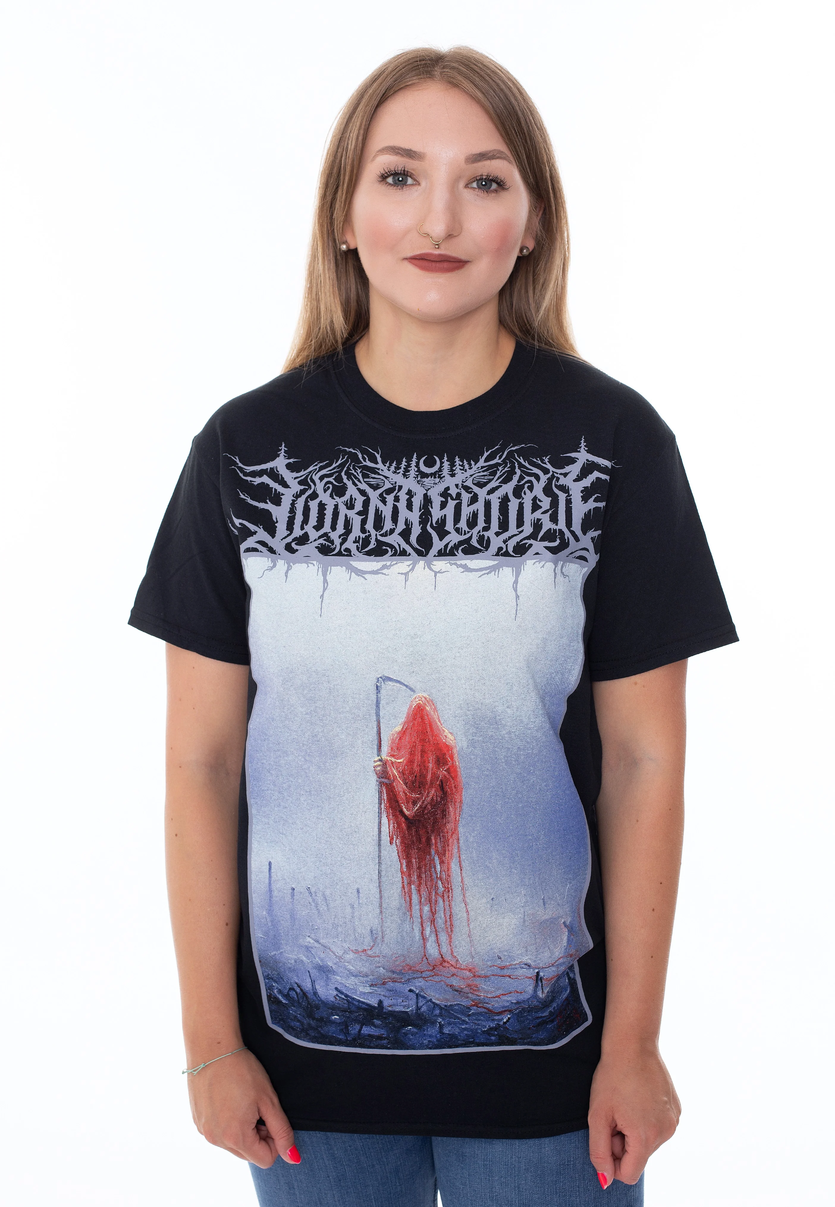 Lorna Shore - And I Return To Nothingness Cover - T-Shirt - Image 5