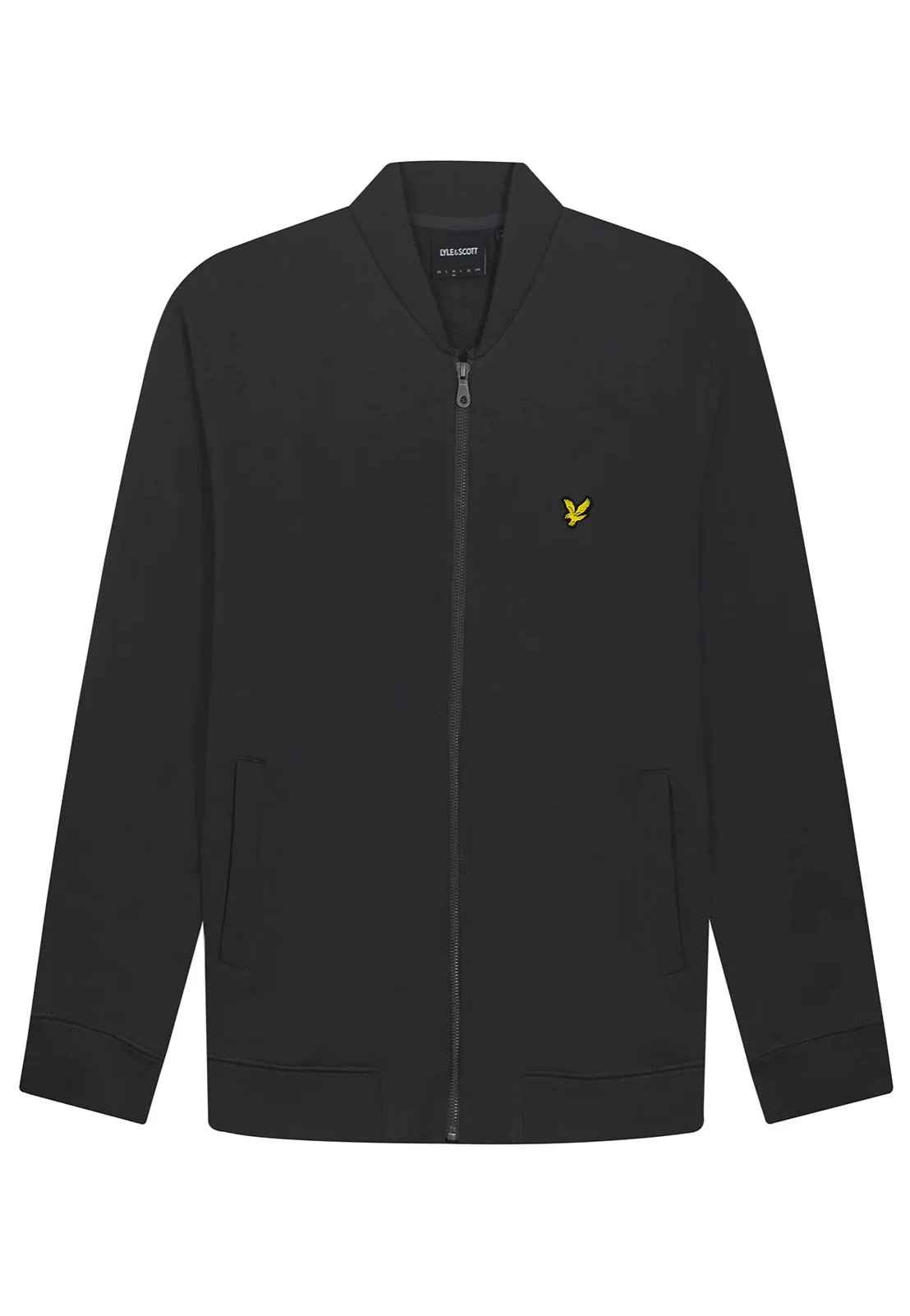 Lyle & Scott - Loopback Jersey Gunmetal - Zipper - Image 5