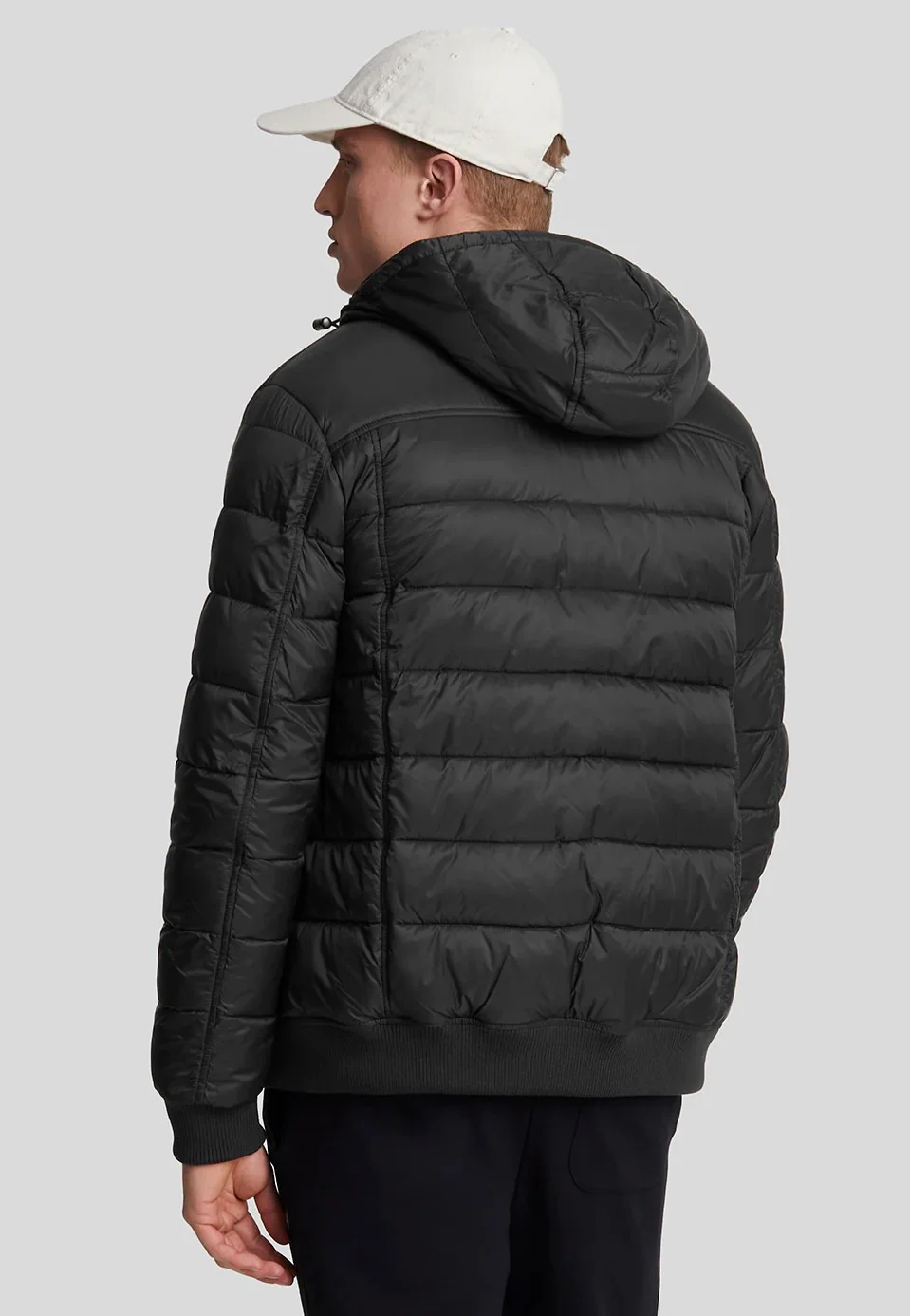 Lyle & Scott - Wadded Jet Black - Jacket - Image 3