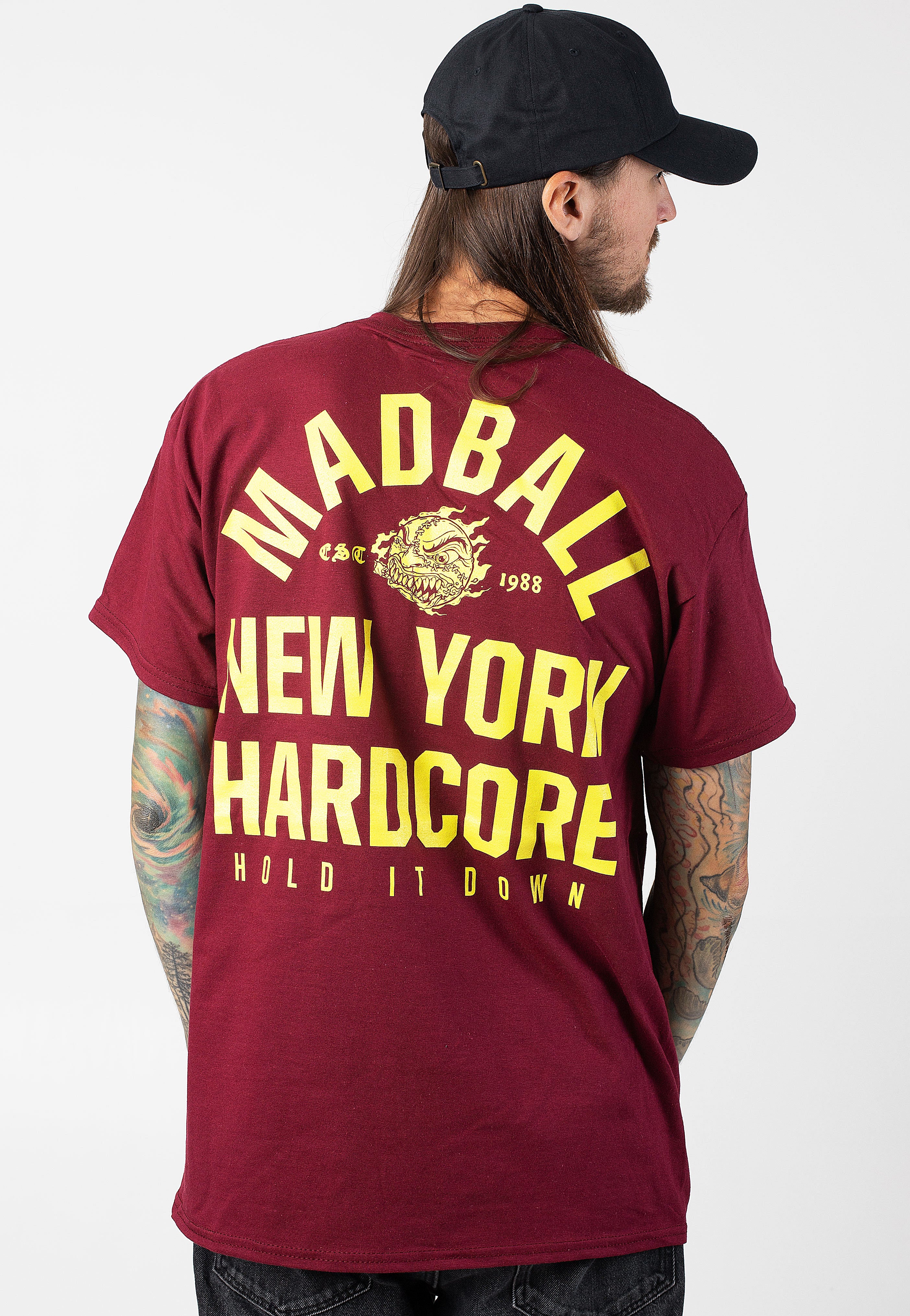 Madball - HID Burgundy - T-Shirt - Image 4