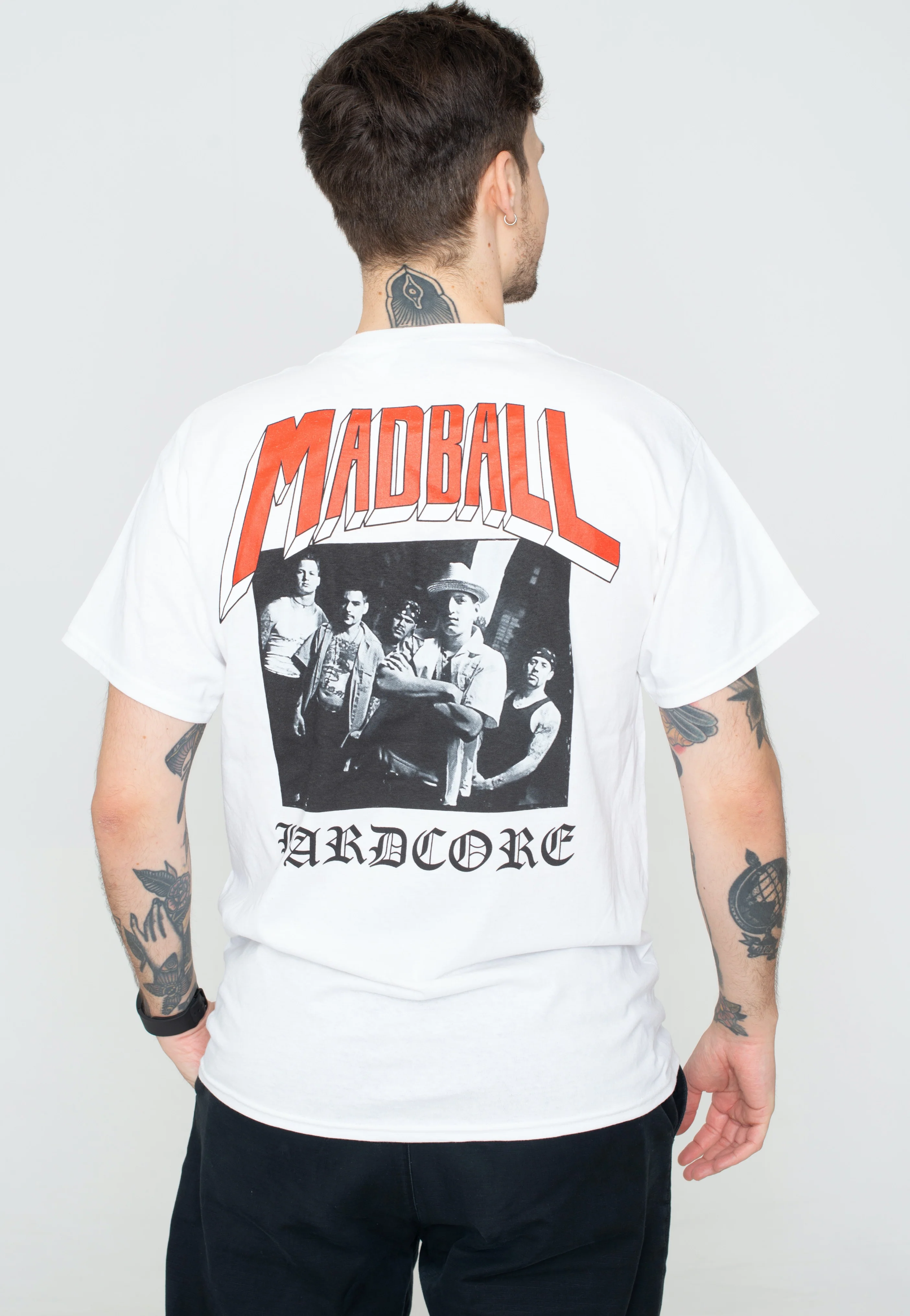 Madball - Retro Set If Off White - T-Shirt - Image 4