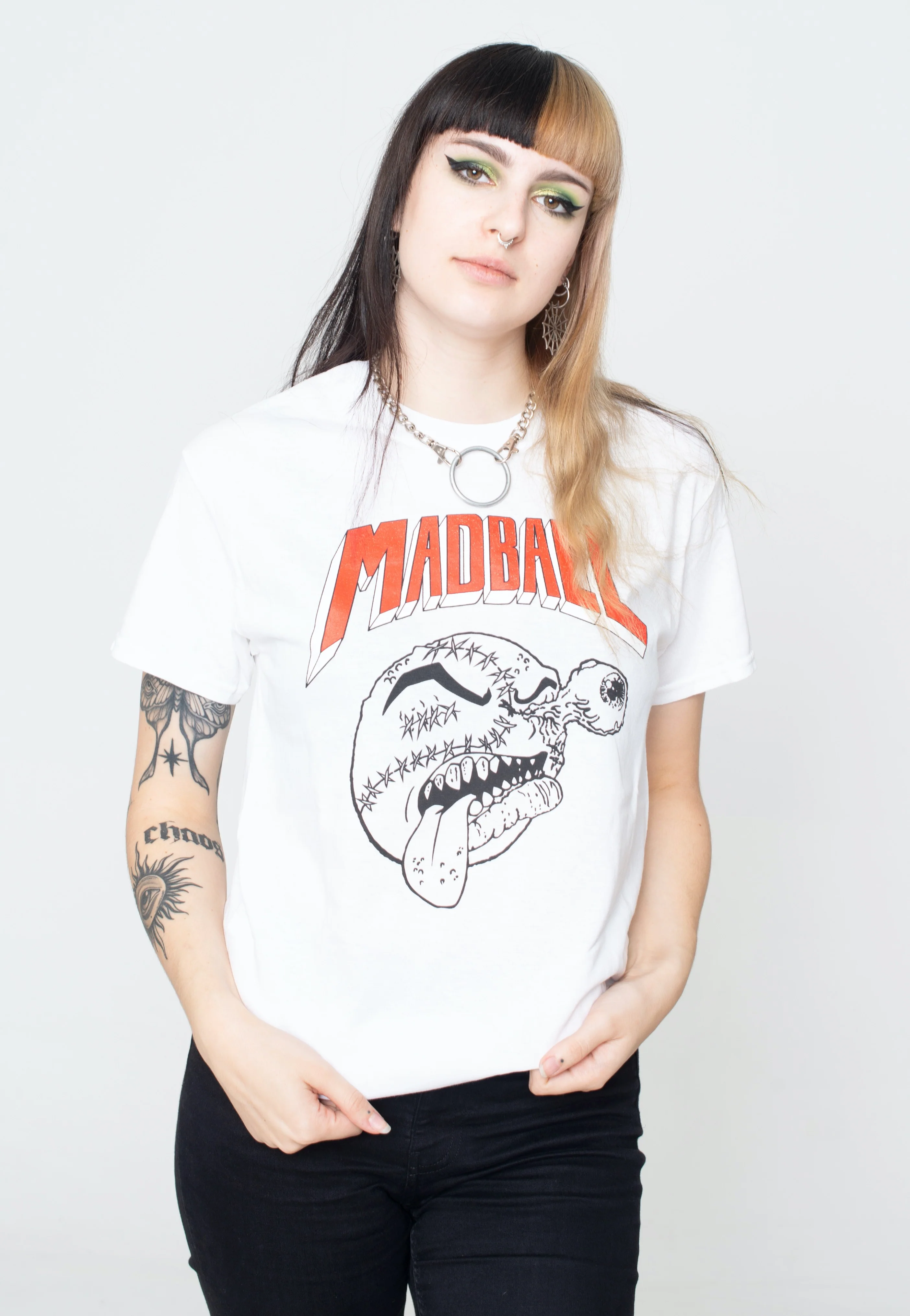 Madball - Retro Set If Off White - T-Shirt - Image 5