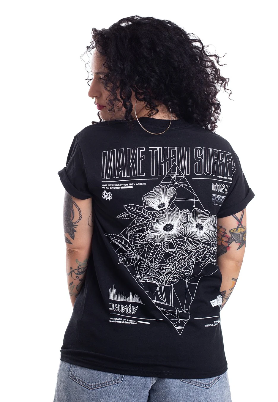 Make Them Suffer - Diamond Flowers - T-Shirt - Image 6