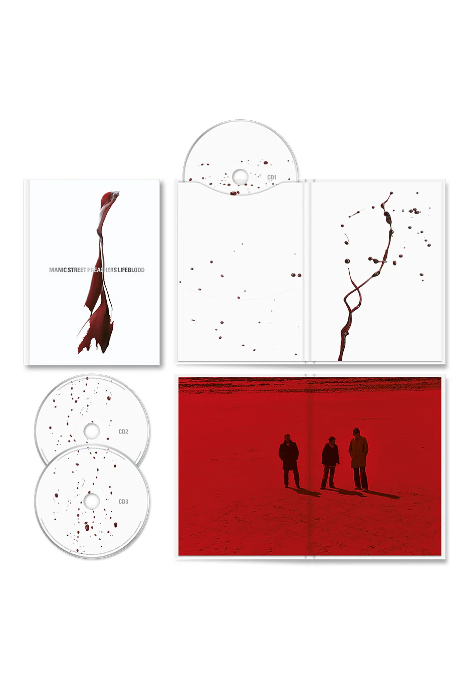 Manic Street Preachers - Lifeblood 20 - Mediabook 3 CD