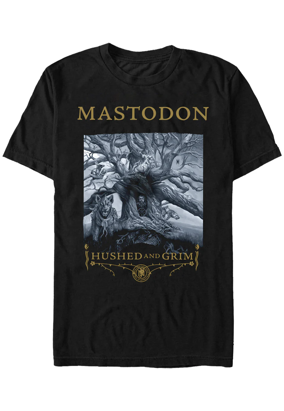 Mastodon - Hushed And Grim Cover V1 - T-Shirt - Image 3