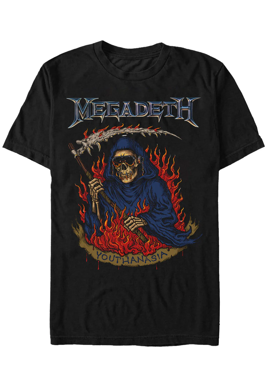 Megadeth - Reaper Flames - T-Shirt - Image 3