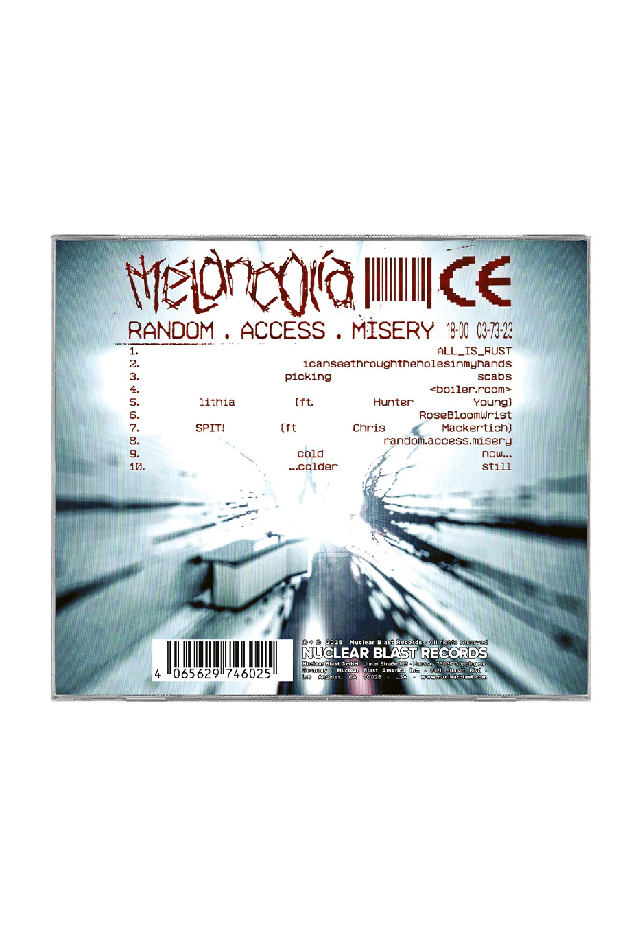 Mélancolia - random.access.misery - CD - Image 2