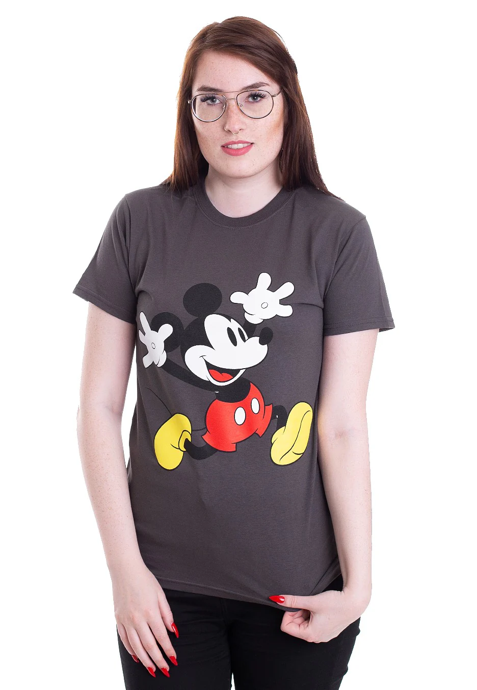 Mickey Mouse - Exciting Face Grey - T-Shirt - Image 5