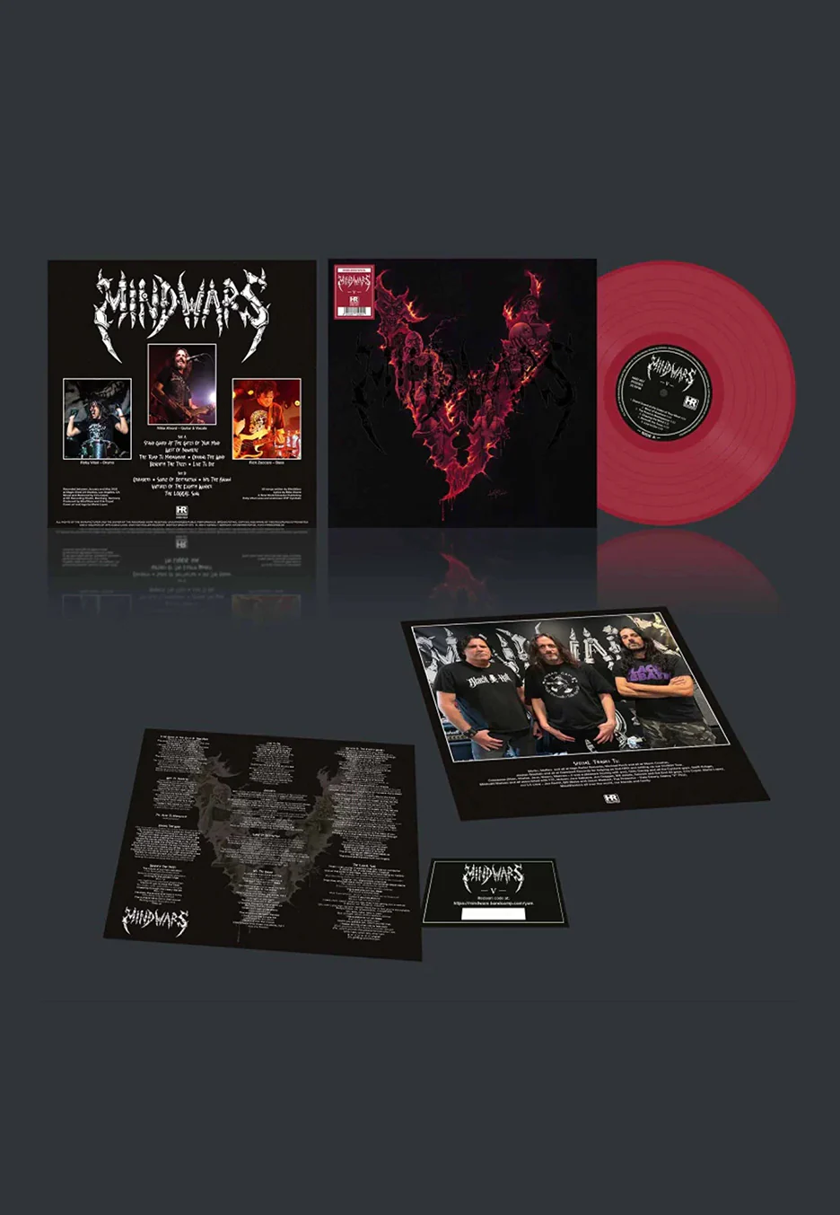Mindwars - V Ltd. Oxblood - Colored Vinyl