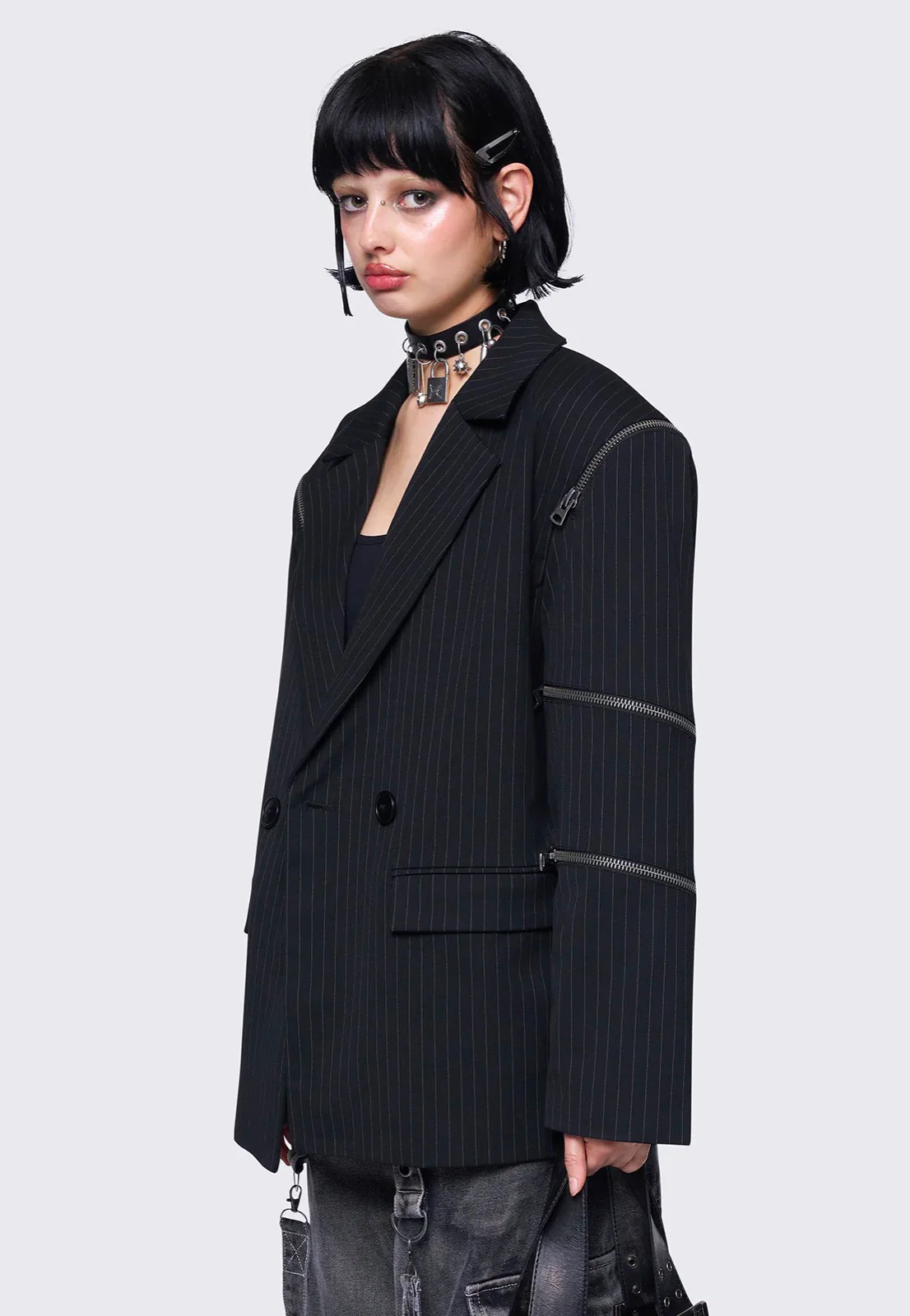 Minga London - Blair Pinstripe - Blazer - Image 4