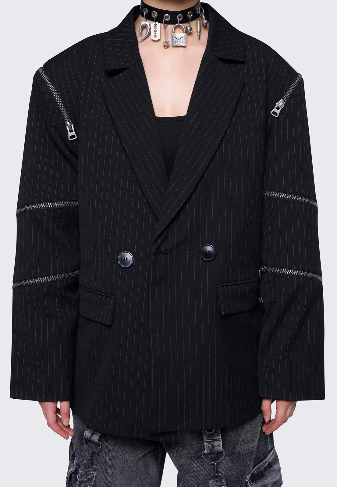 Minga London - Blair Pinstripe - Blazer - Image 6