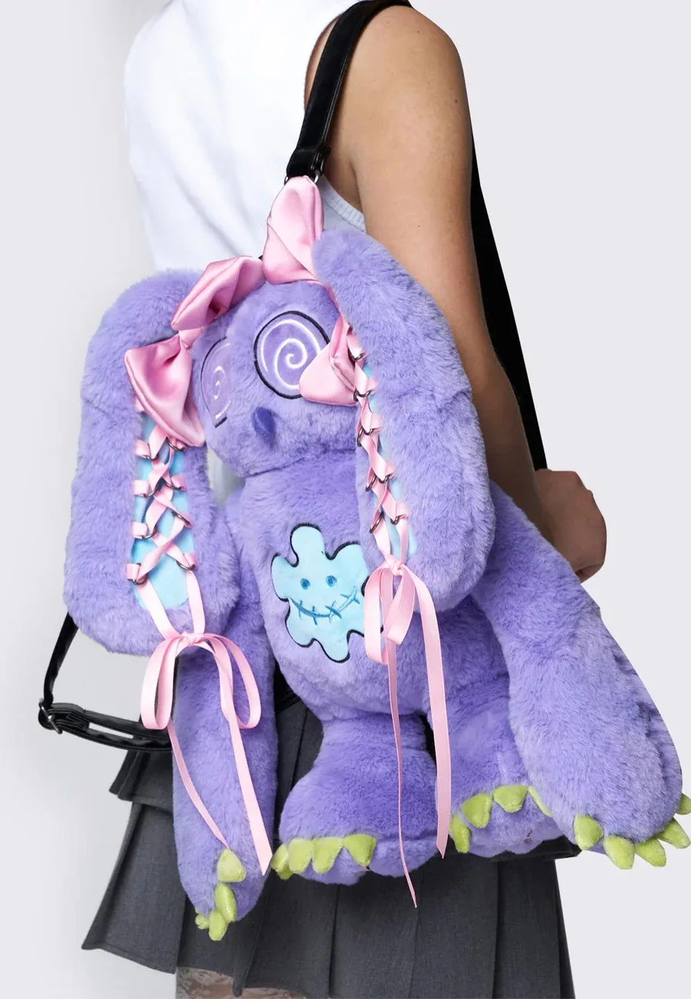 Minga London x Ema Gaspar - Bunny Plush - Backpack - Image 3