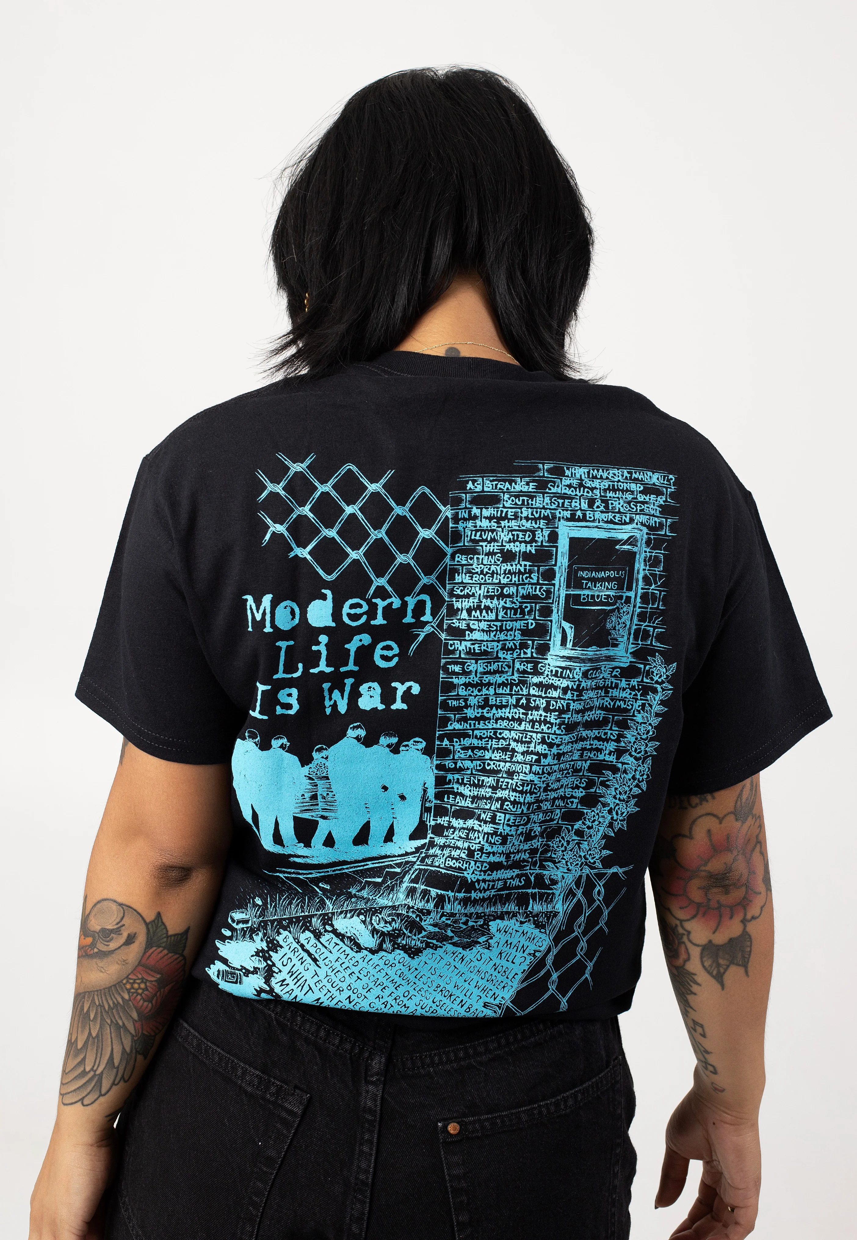Modern Life Is War - Indianapolis Talking Blues - T-Shirt - Image 6