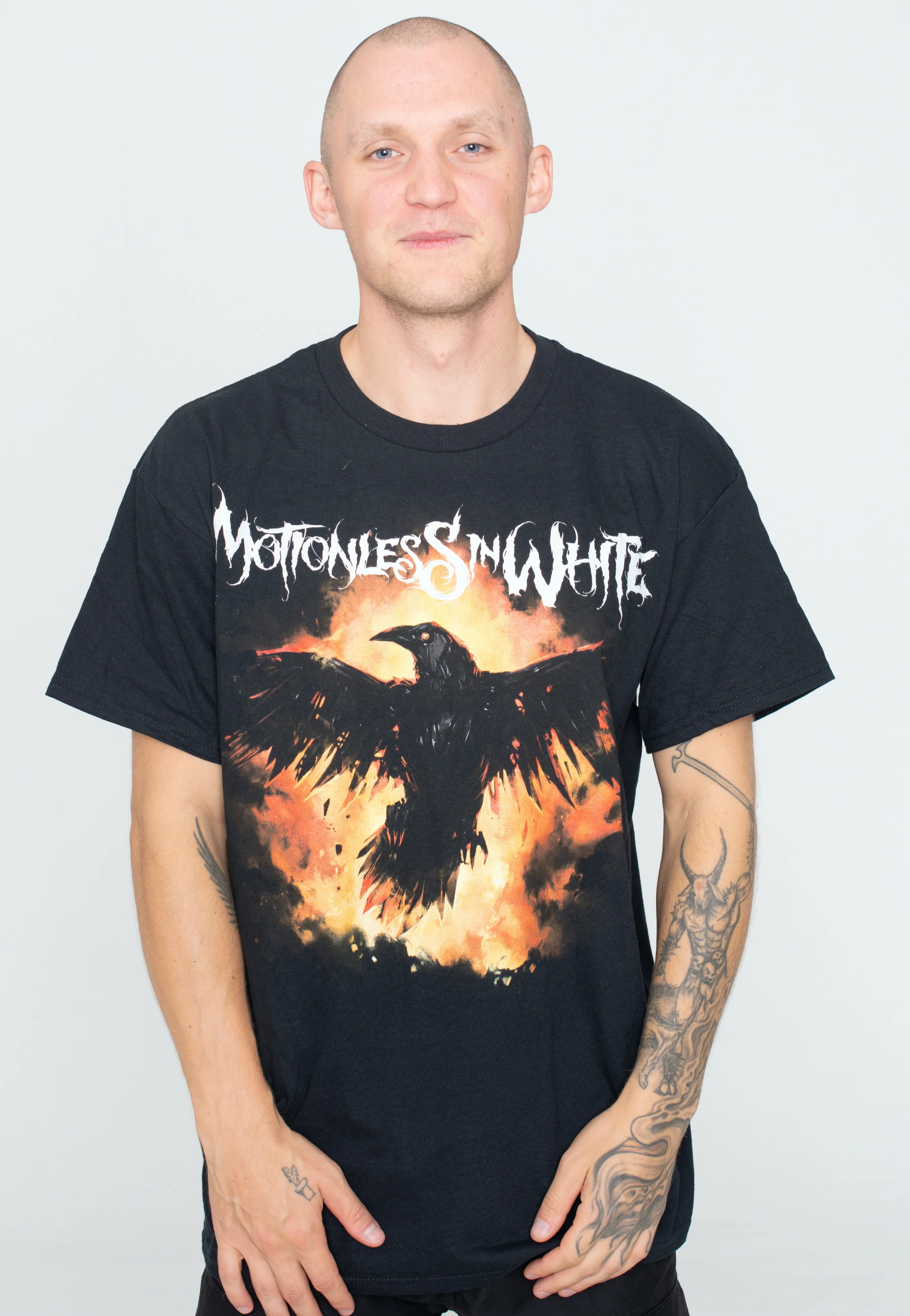 Motionless In White - Burning Crow - T-Shirt - Image 3