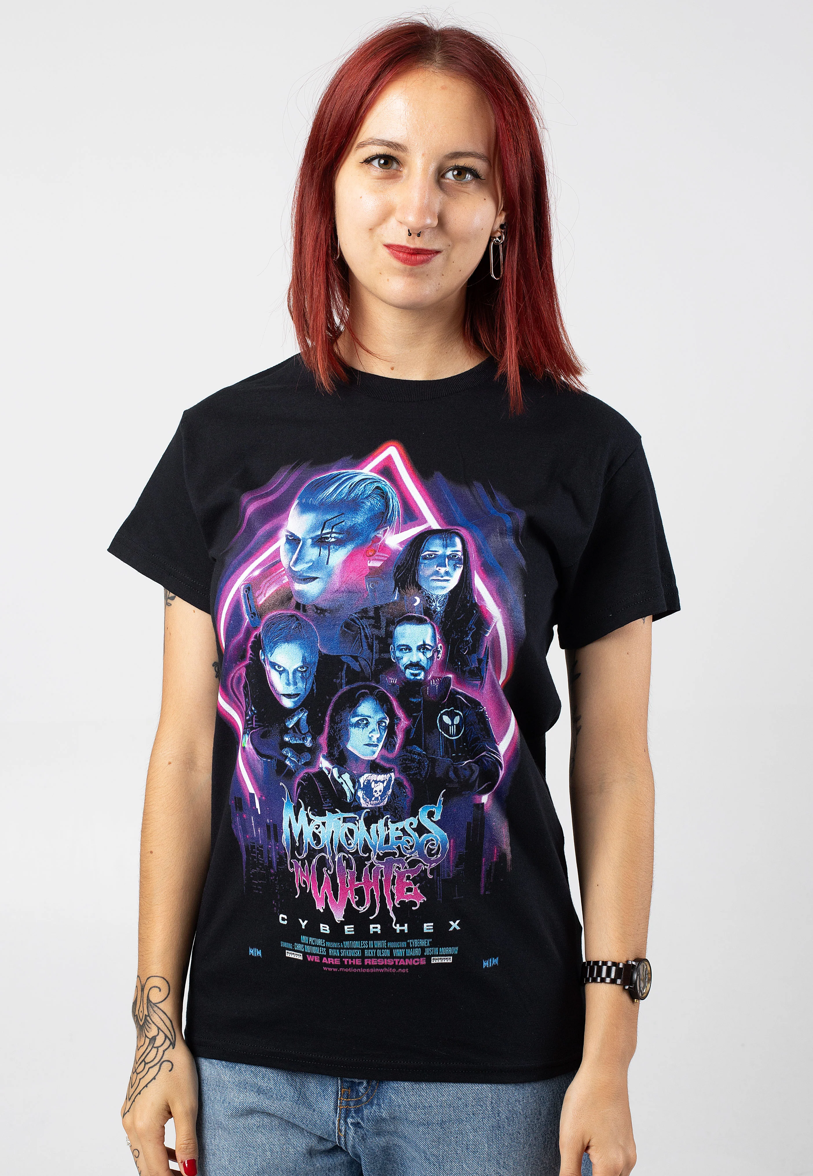 Motionless In White - Cyberhex Movie - T-Shirt - Image 5
