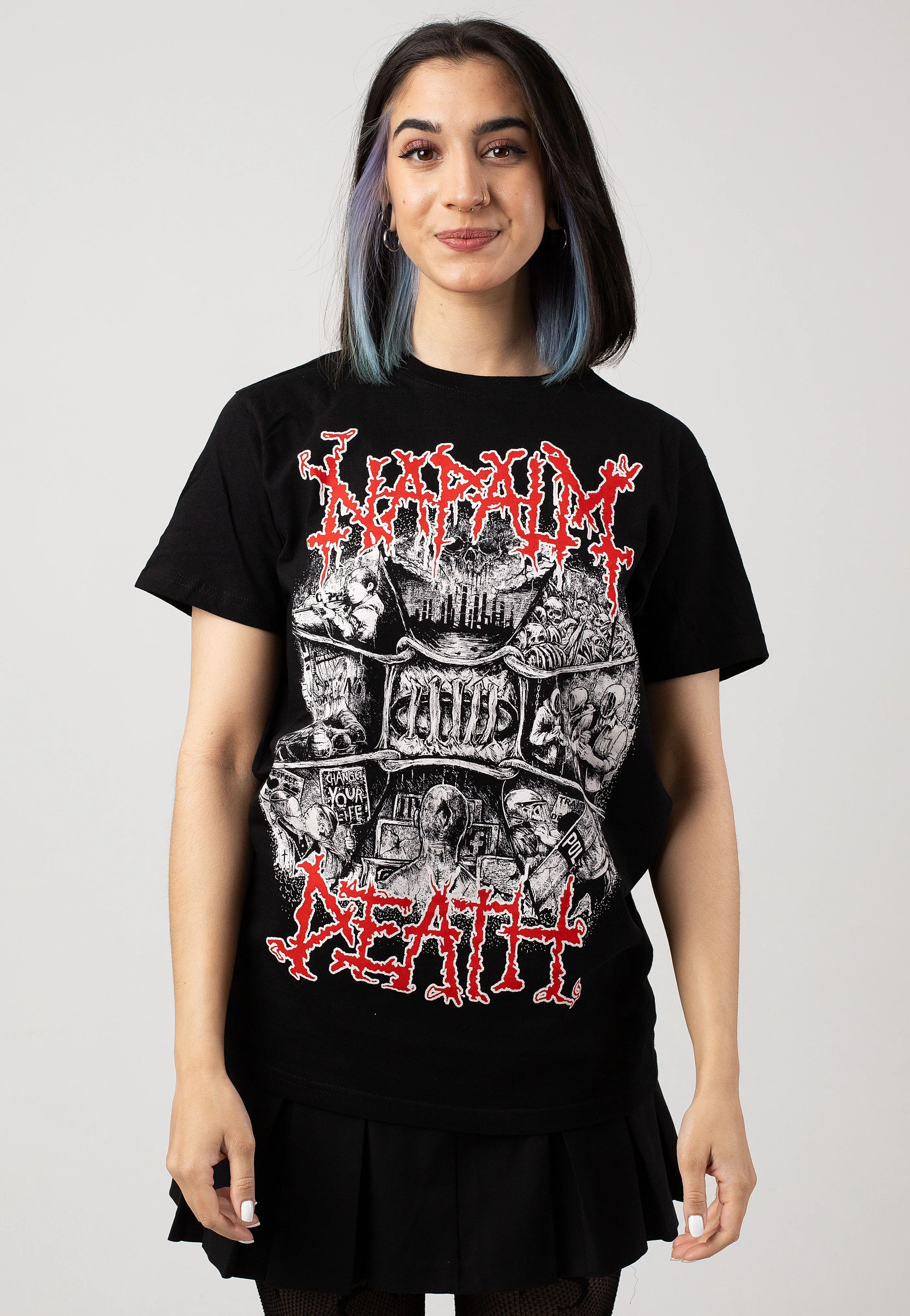 Napalm Death - Coded Smears - T-Shirt - Image 5