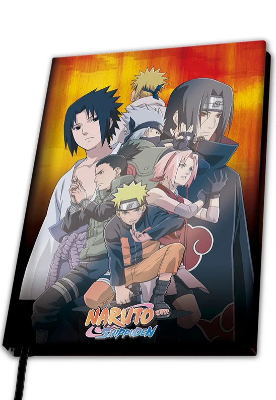 Naruto - Konoha Group - Notebook