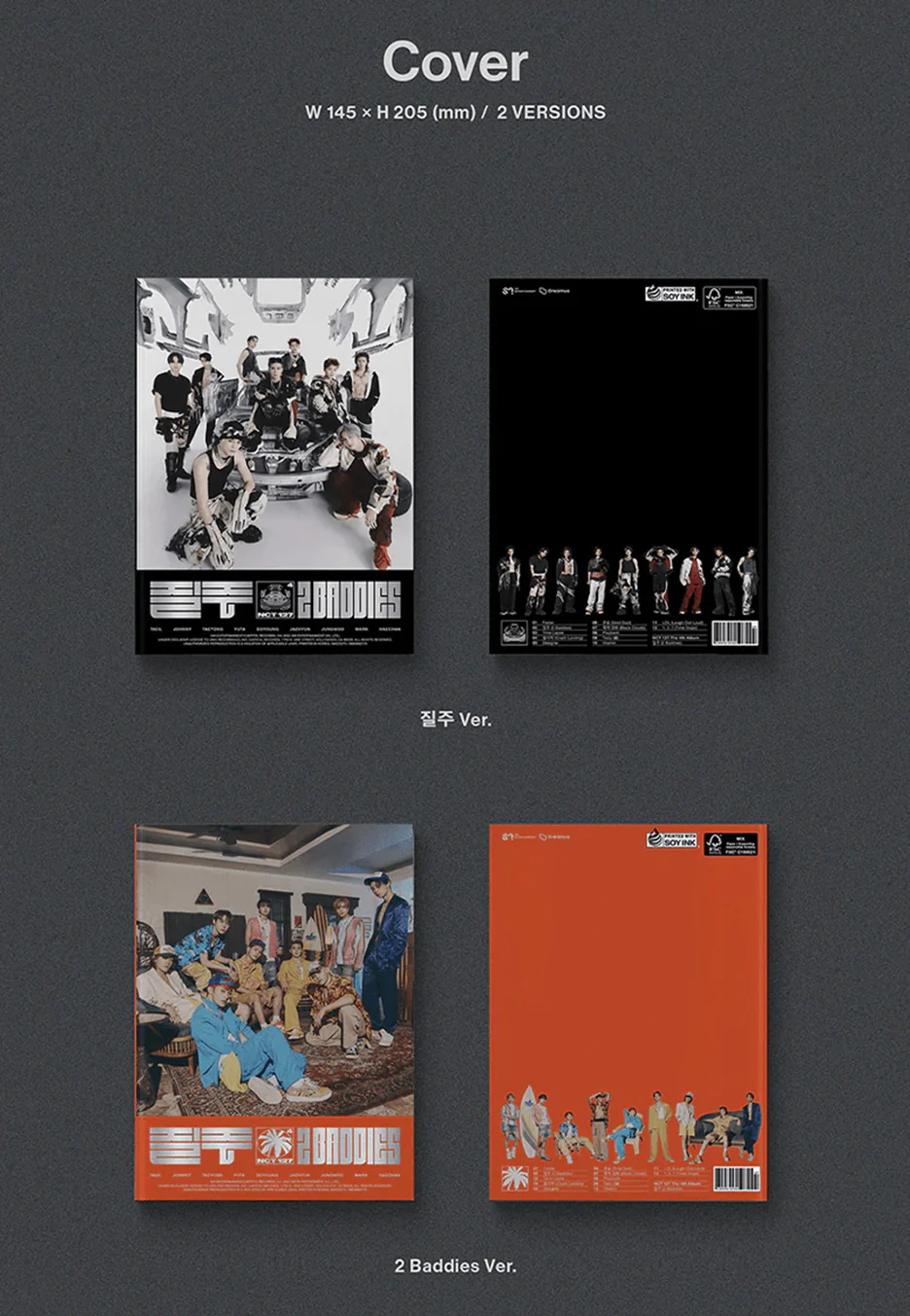 NCT 127 - The 4th Album '(2 Baddies)' (Photobook Version) - Boxset - Image 2