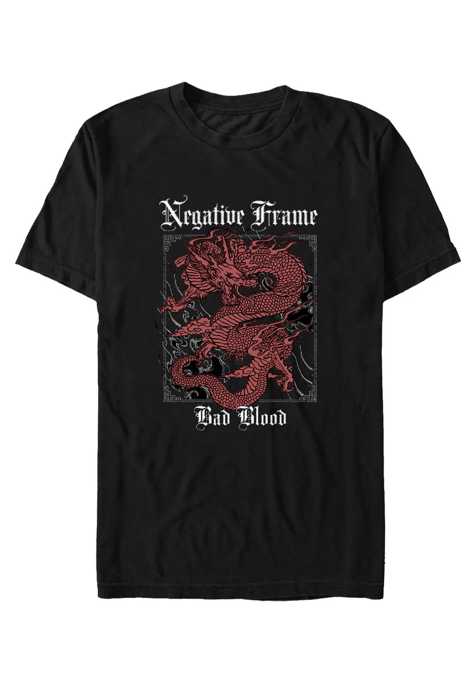 Negative Frame - Bad Blood - T-Shirt - Image 3