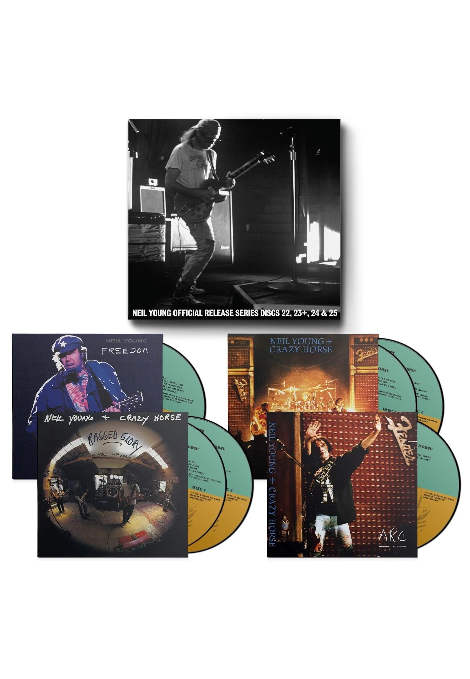Neil Young - Official Release Series Discs 22, 23+, 24 & 25 - 6 CD