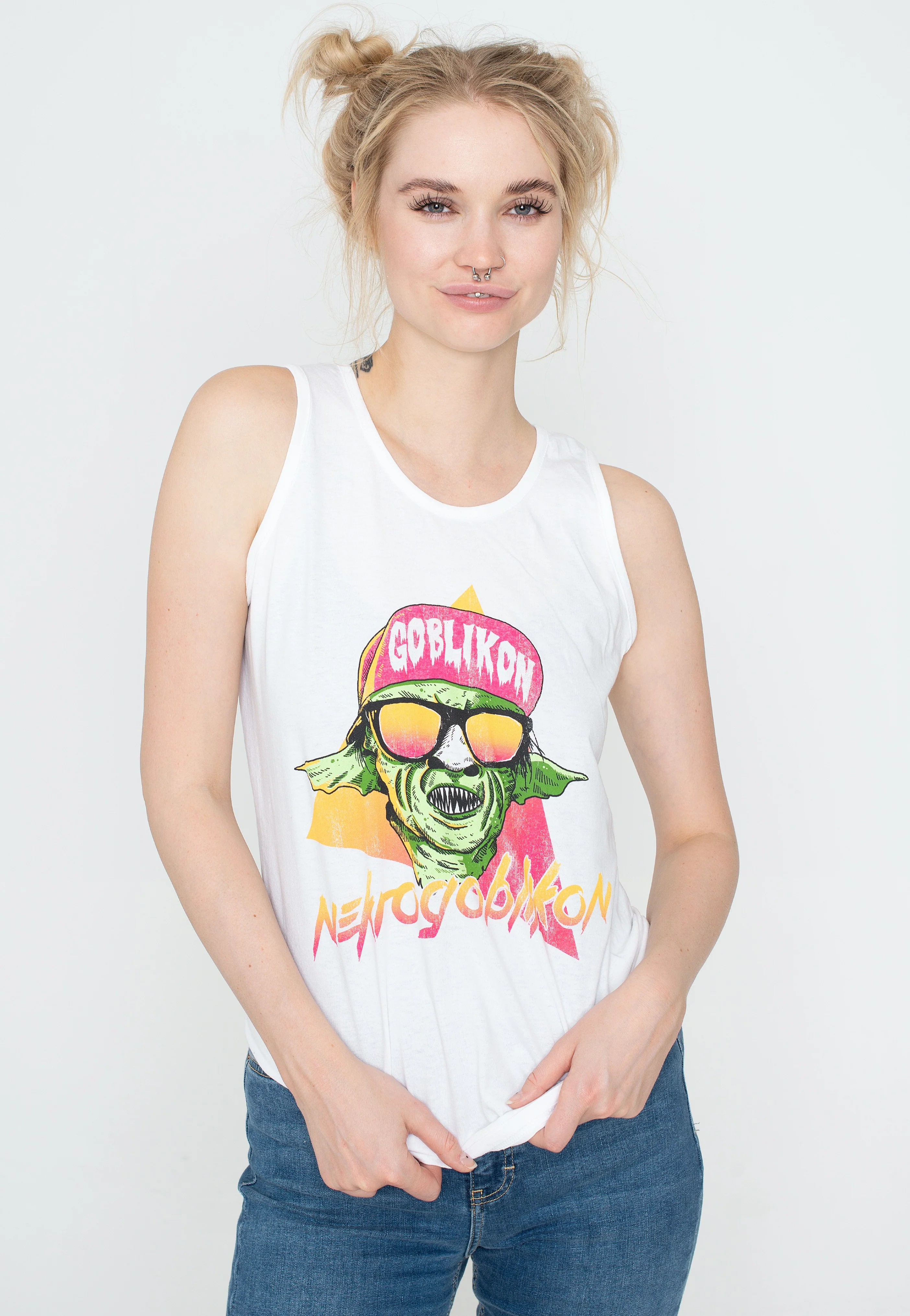 Nekrogoblikon - Summer White - Tank - Image 5