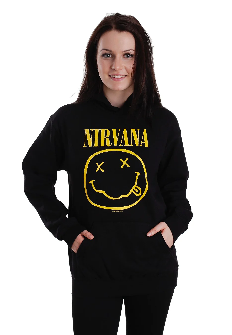 Nirvana - Happy Face - Hoodie - Image 5