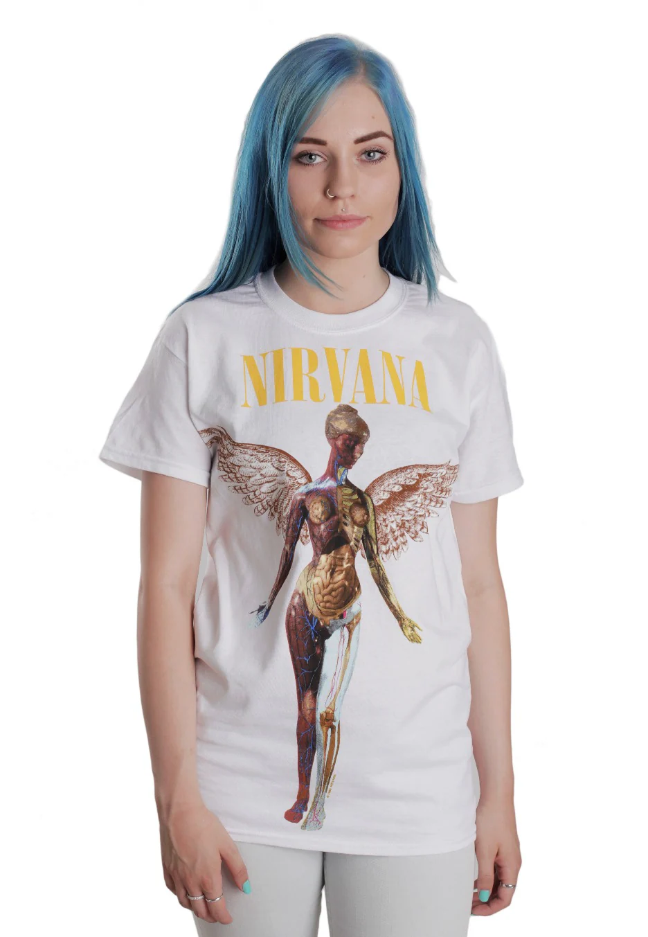 Nirvana - In Utero White - T-Shirt - Image 6