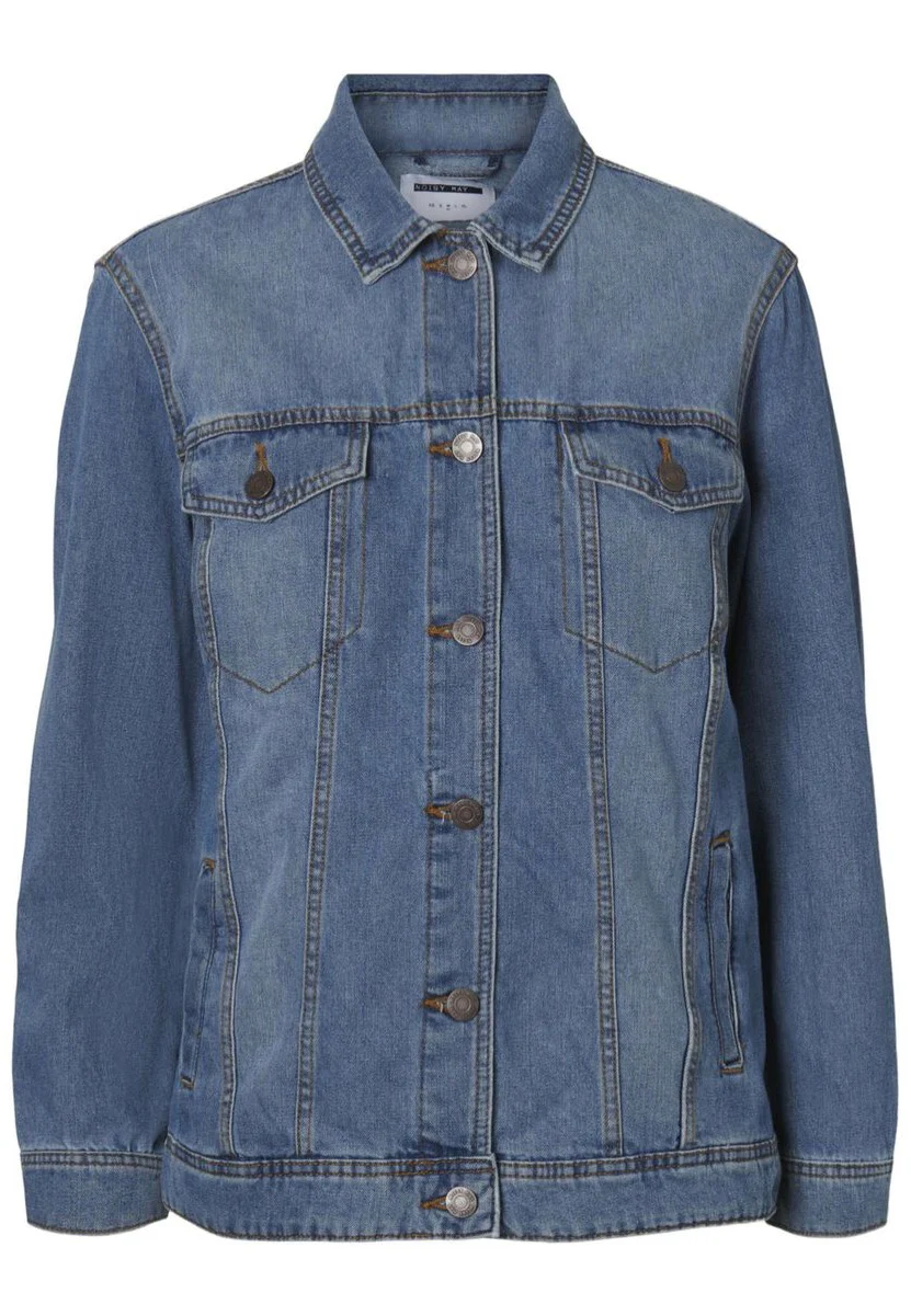 Noisy May - Ole Medium Blue Denim - Jeans Jacket - Image 6