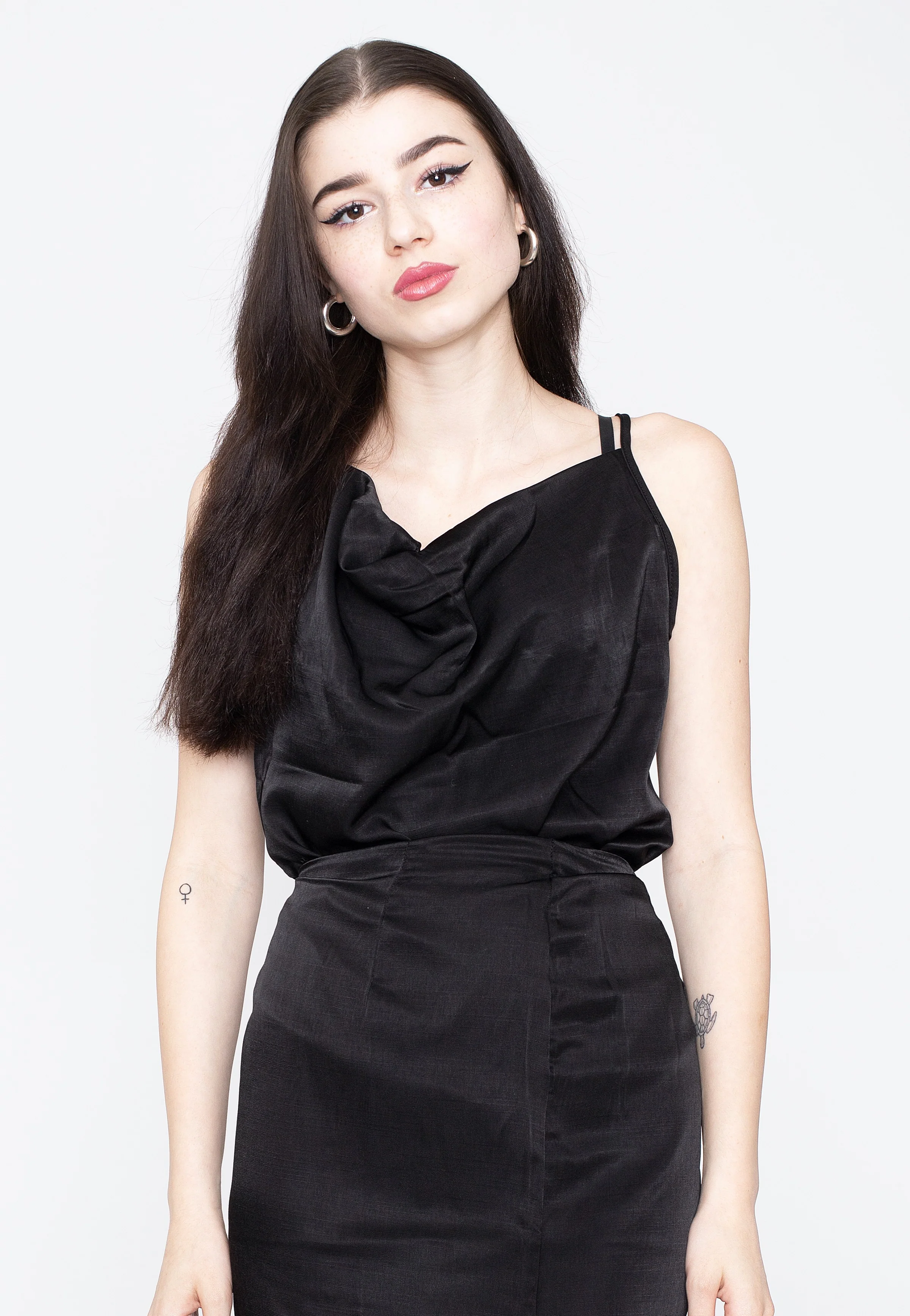 Noisy May - Rainy Singlet Black - Top - Image 2