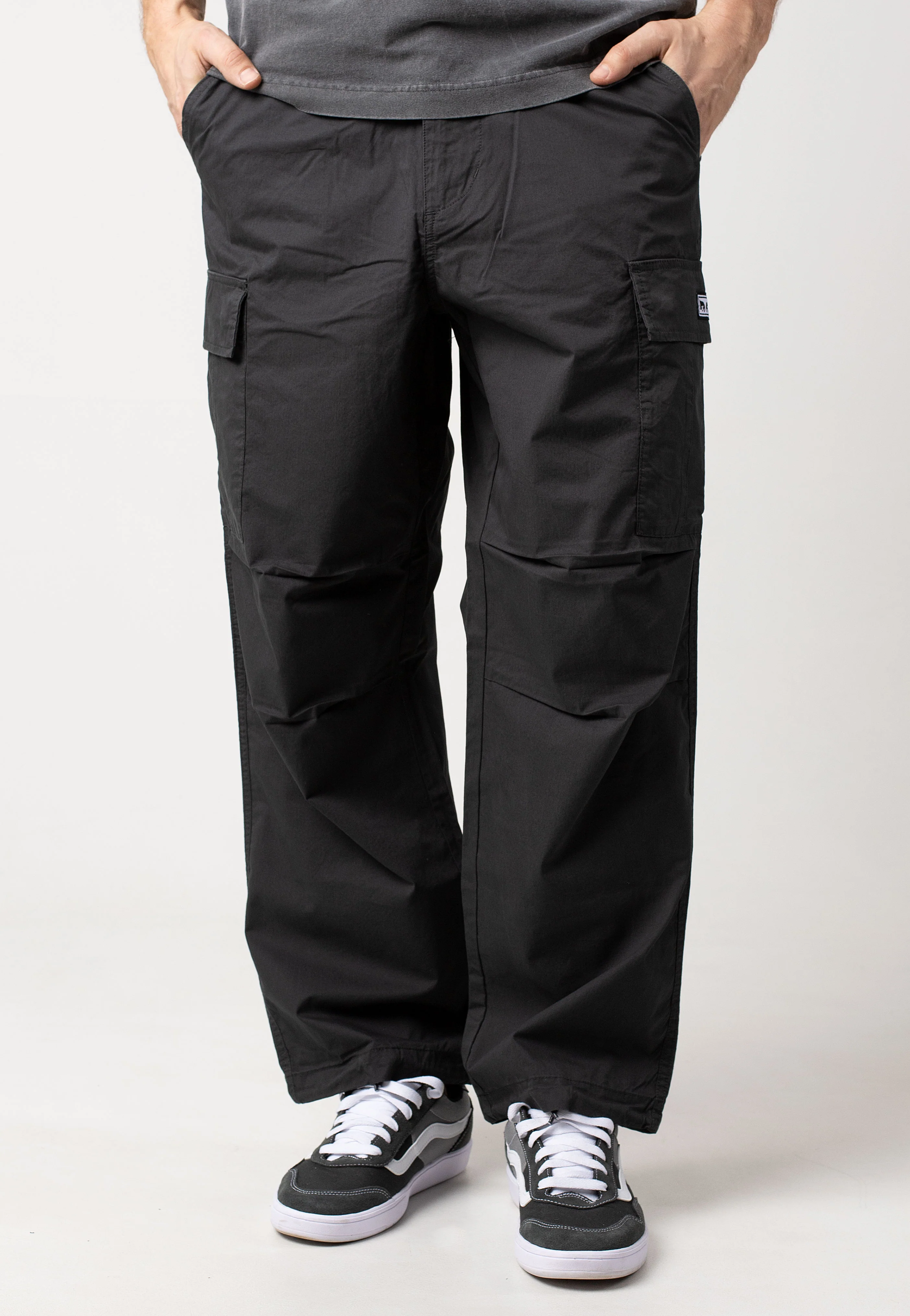 Obey - Big Timer Cargo Washed Black - Pants