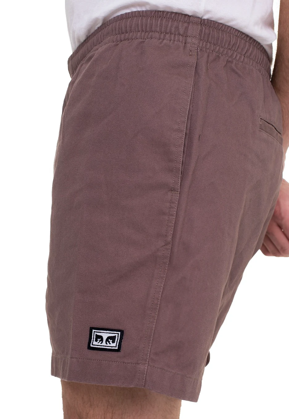 Obey - Easy Relaxed Twill Gray Grape - Shorts - Image 4