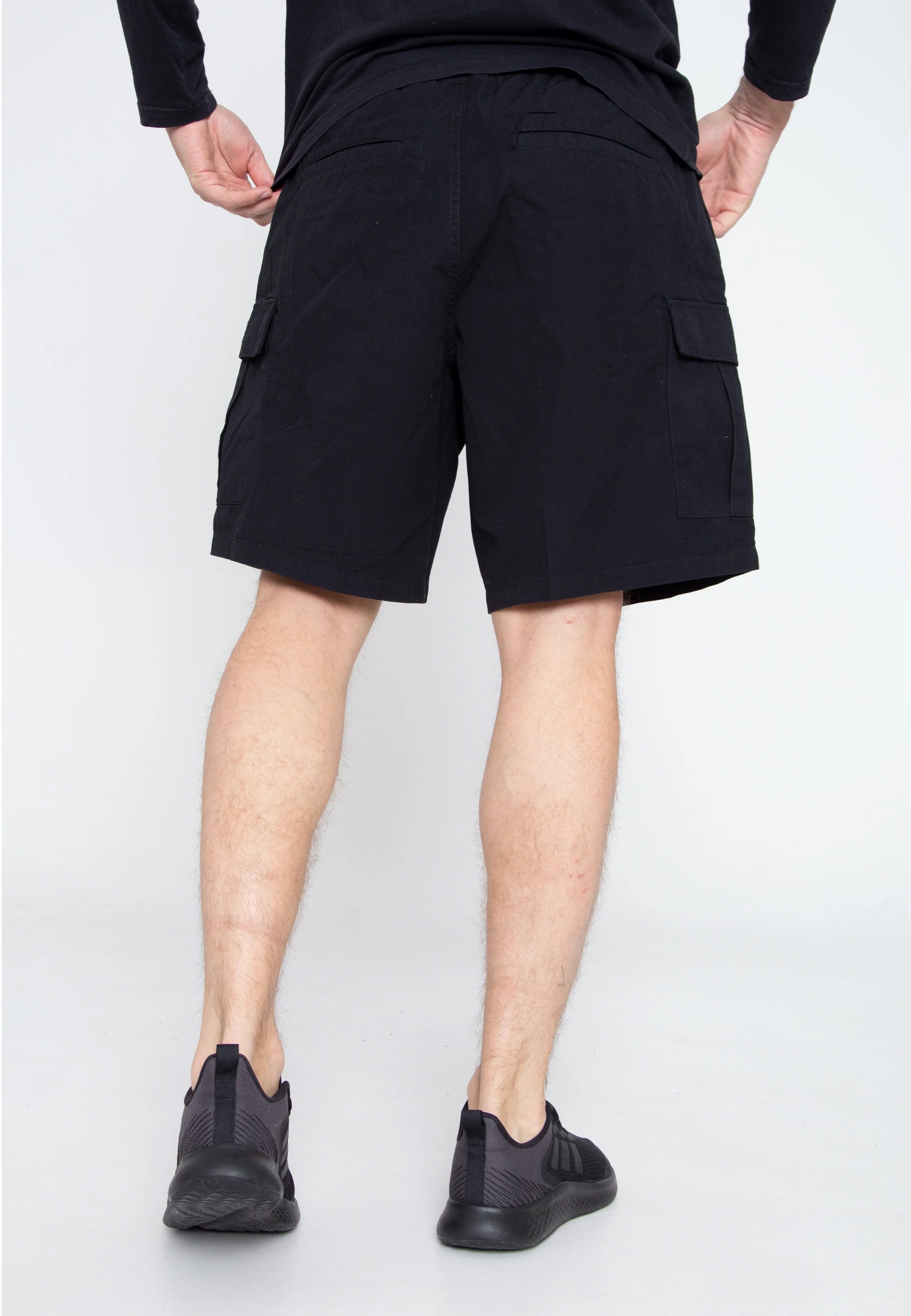 Obey - Easy Ripstop Cargo Black - Shorts - Image 3