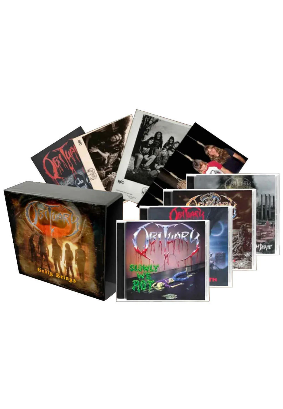 Obituary - Godly Beings (Deluxe) - 4 CD Boxset