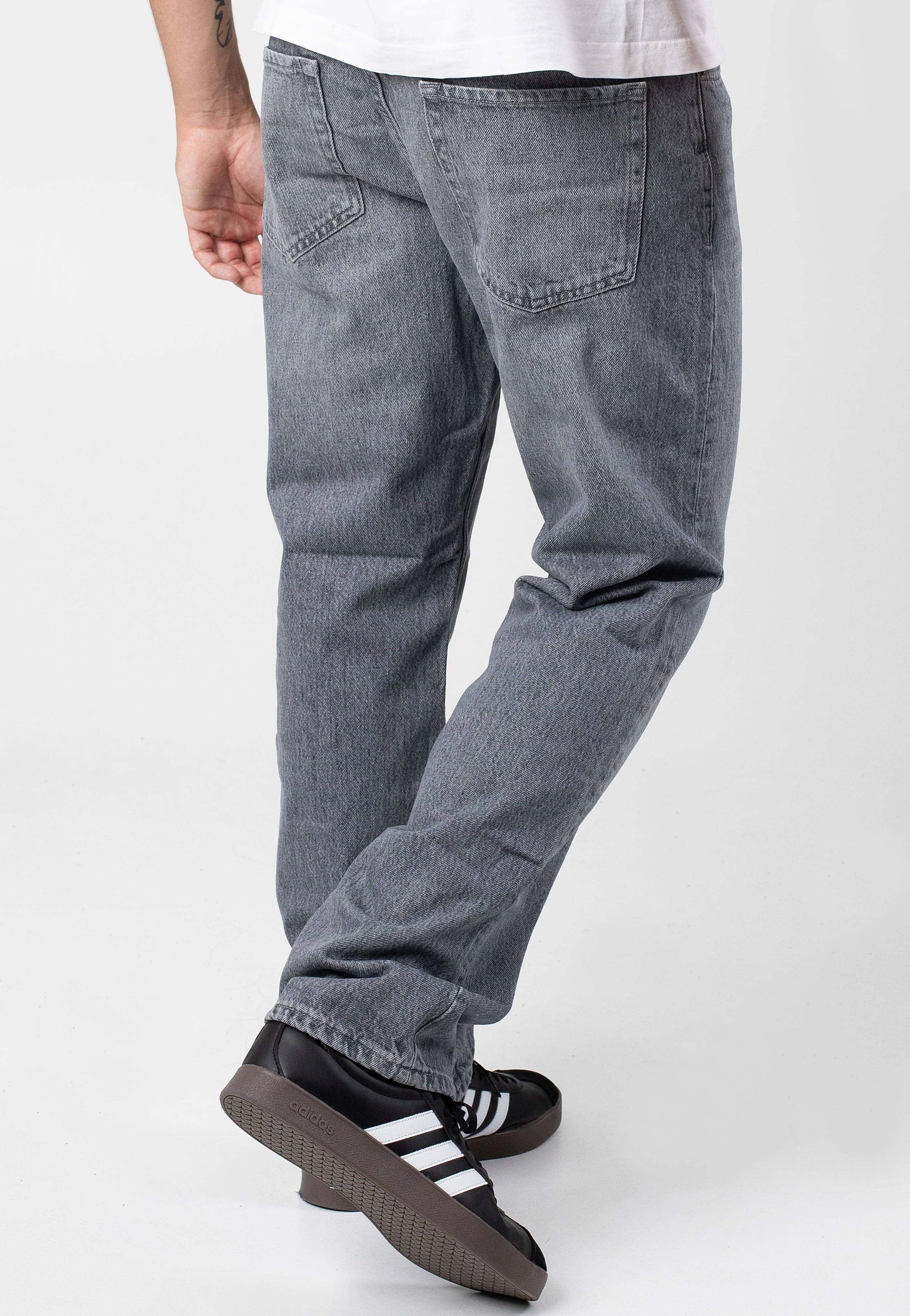 Only & Sons - Edge Straight Medium Grey Denim - Jeans - Image 2