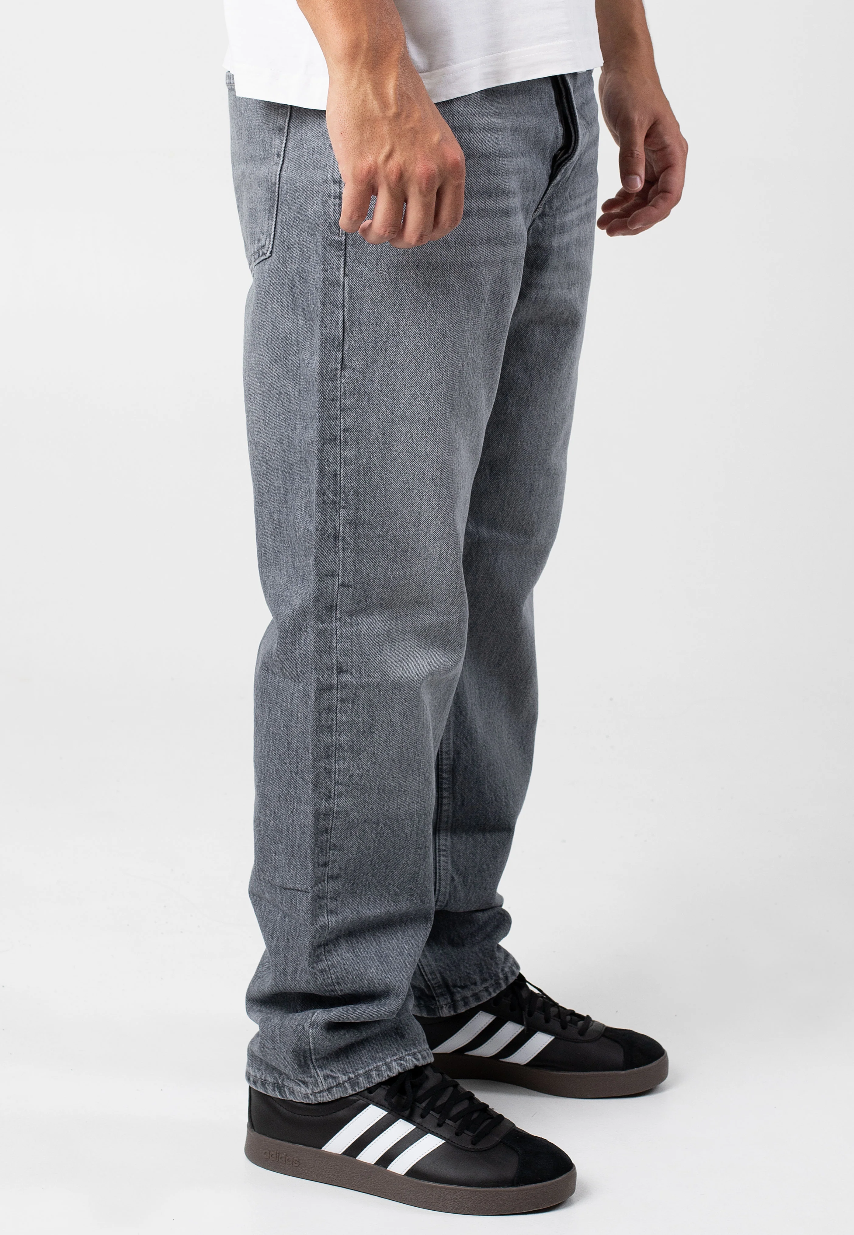 Only & Sons - Edge Straight Medium Grey Denim - Jeans - Image 3