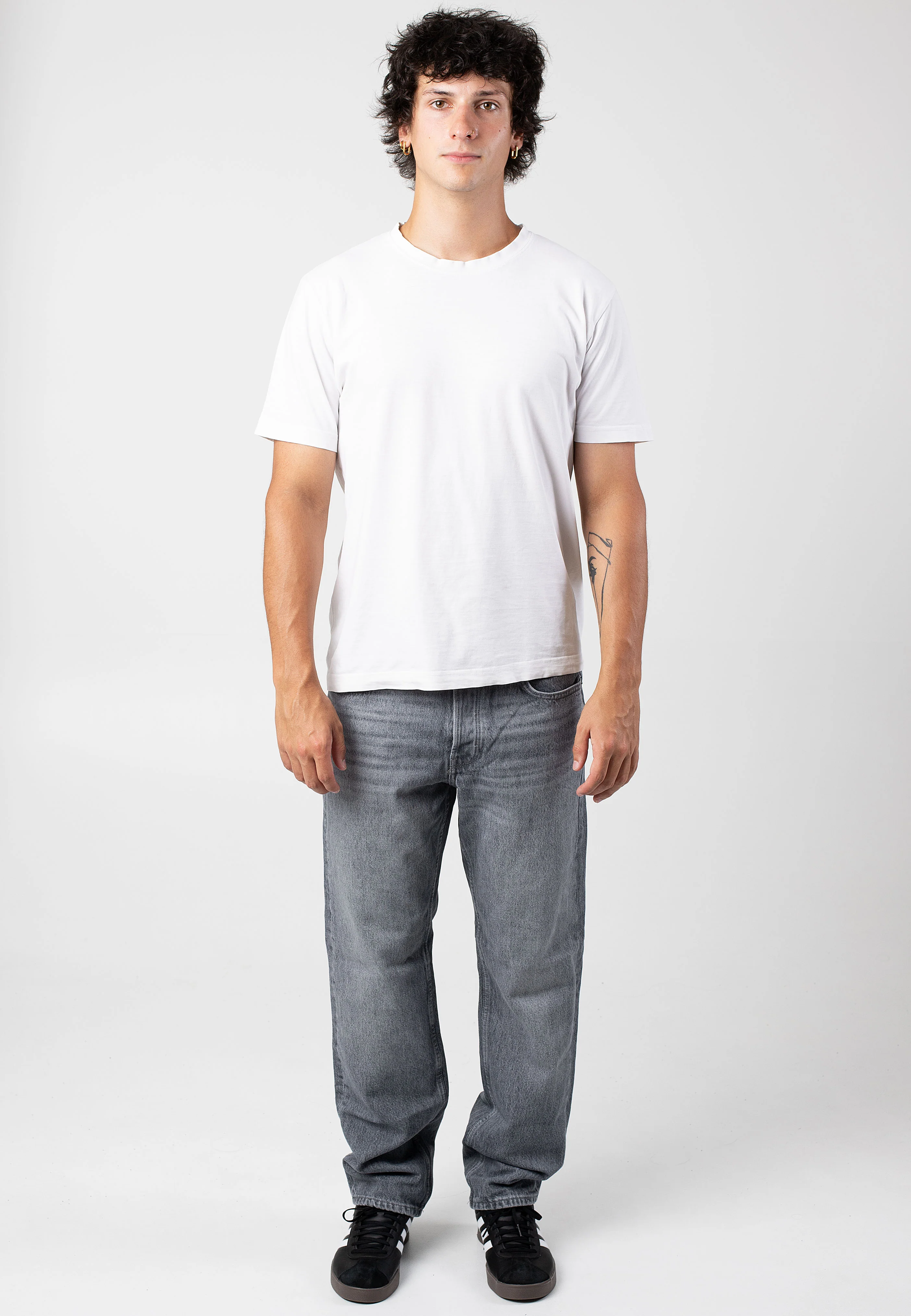 Only & Sons - Edge Straight Medium Grey Denim - Jeans - Image 7