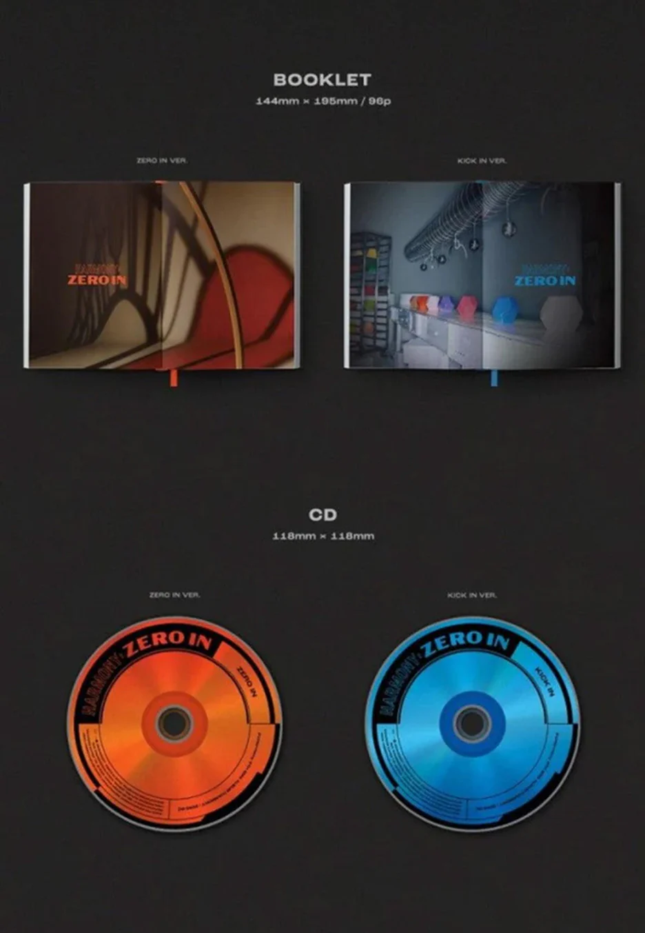 P1Harmony - Harmony: Zero In (Mini Album Vol.4) - CD - Image 3