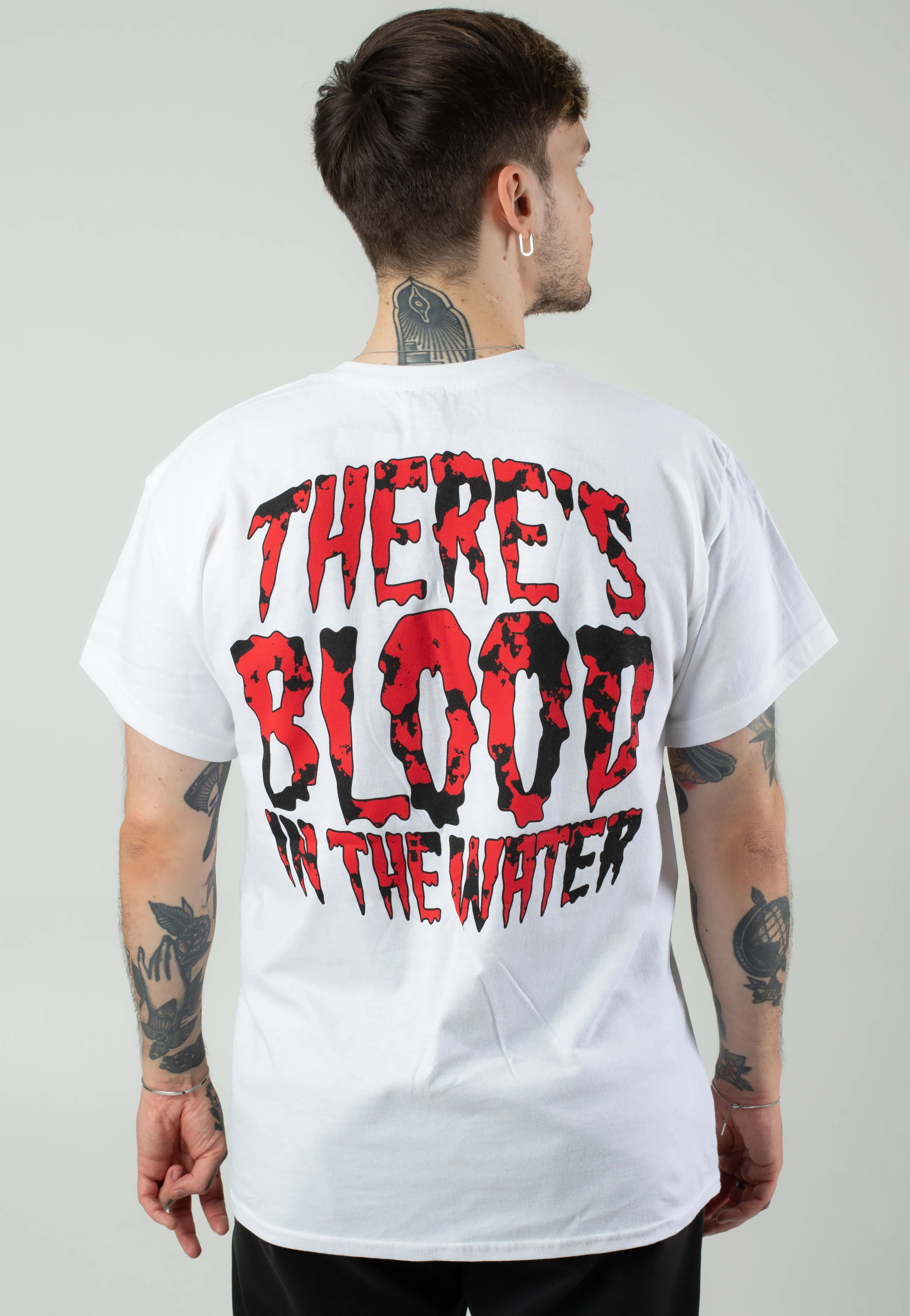 Parkway Drive - Blood Shark Anniversary Edition White - T-Shirt - Image 4