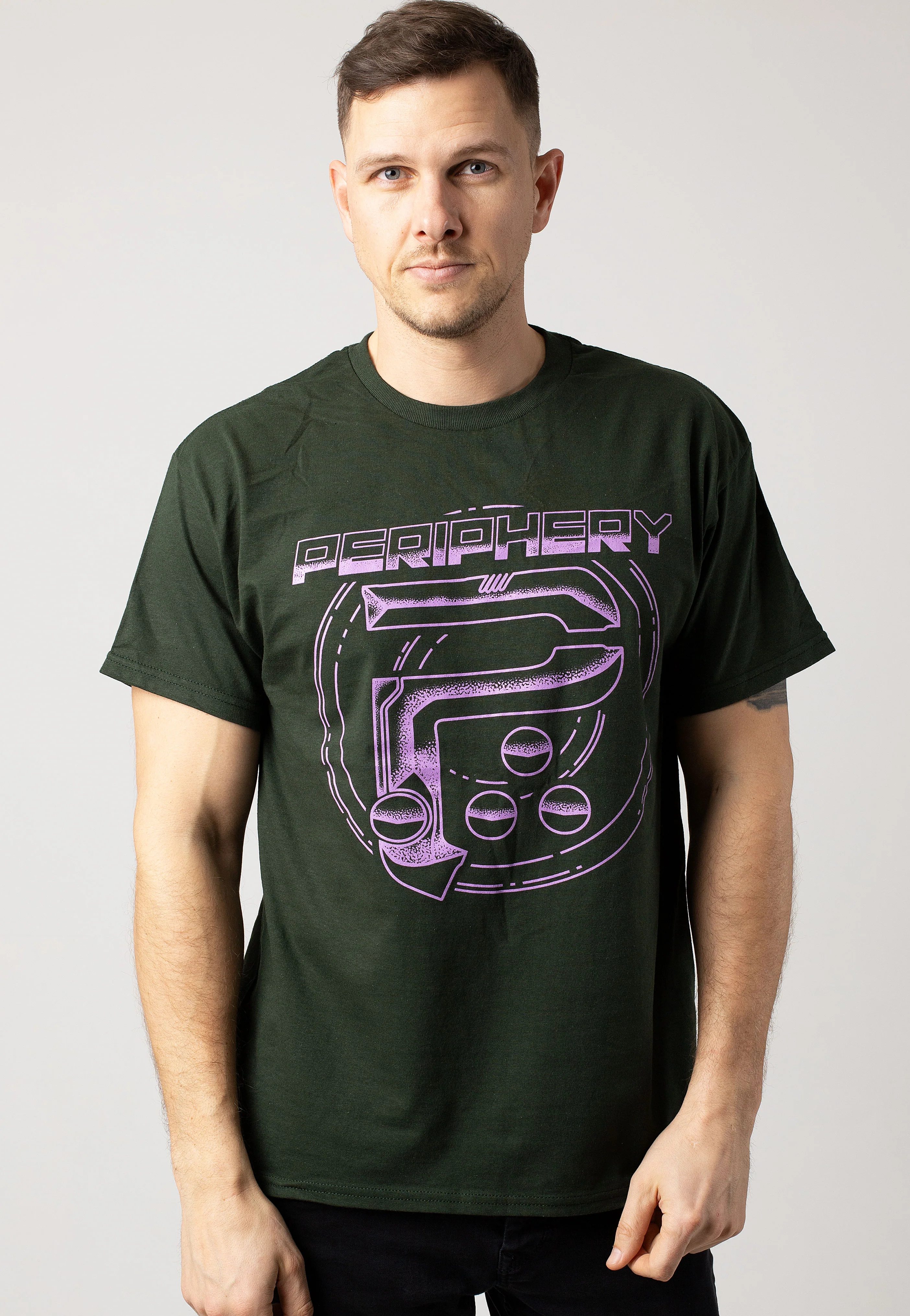 Periphery - P Logo 2.0 Forest Green - T-Shirt - Image 3