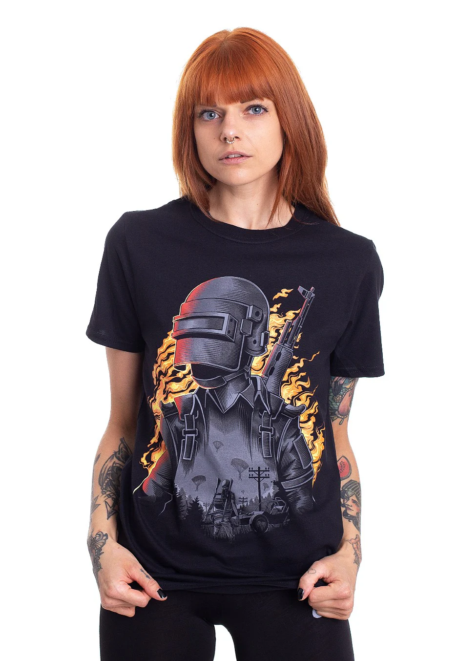 PlayerUnknown's Battlegrounds - Welder Fan - T-Shirt - Image 5