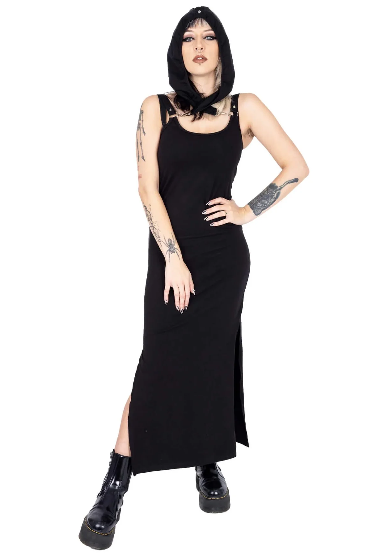 Poizen Industries - Akia Black - Dress