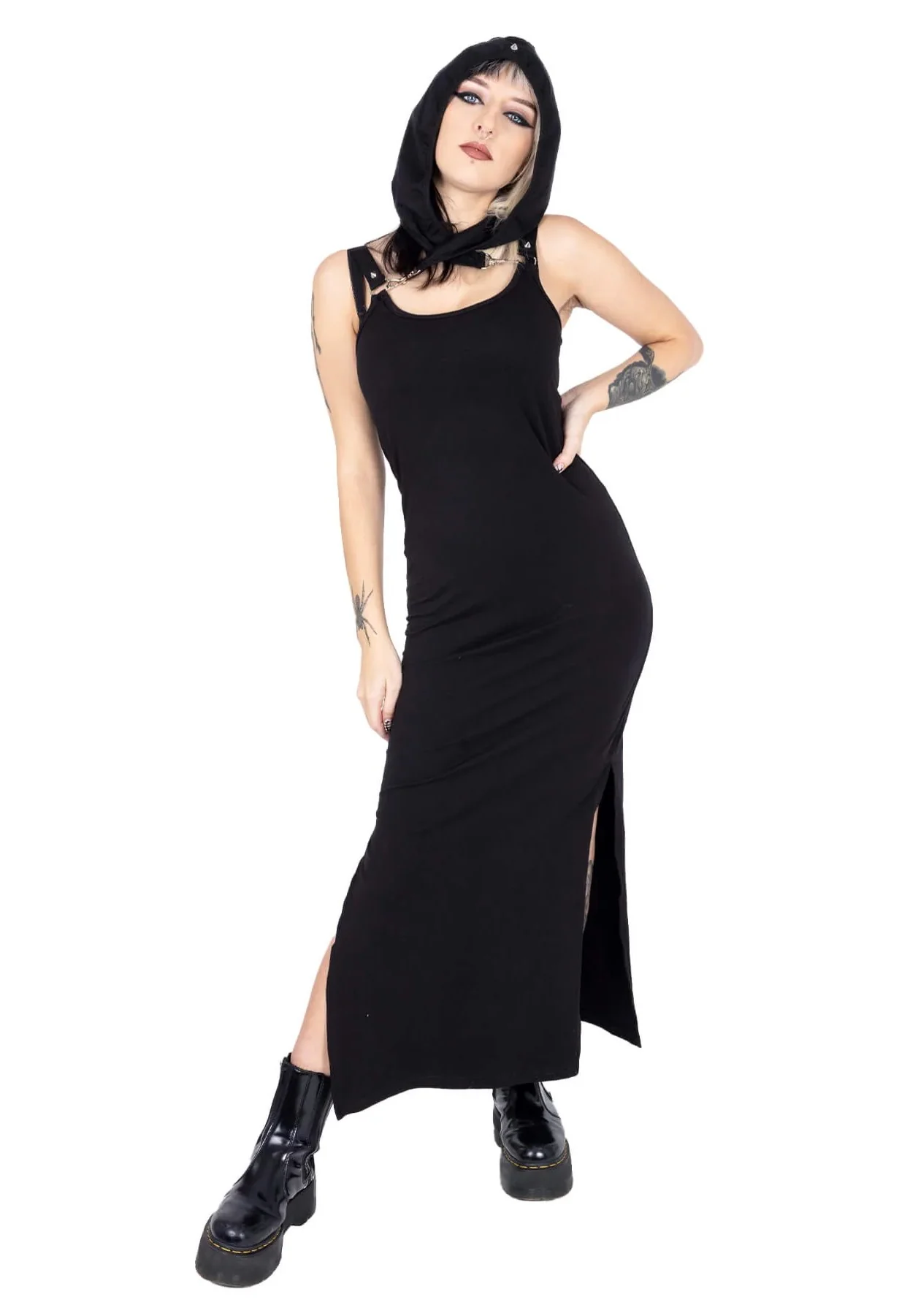 Poizen Industries - Akia Black - Dress - Image 2