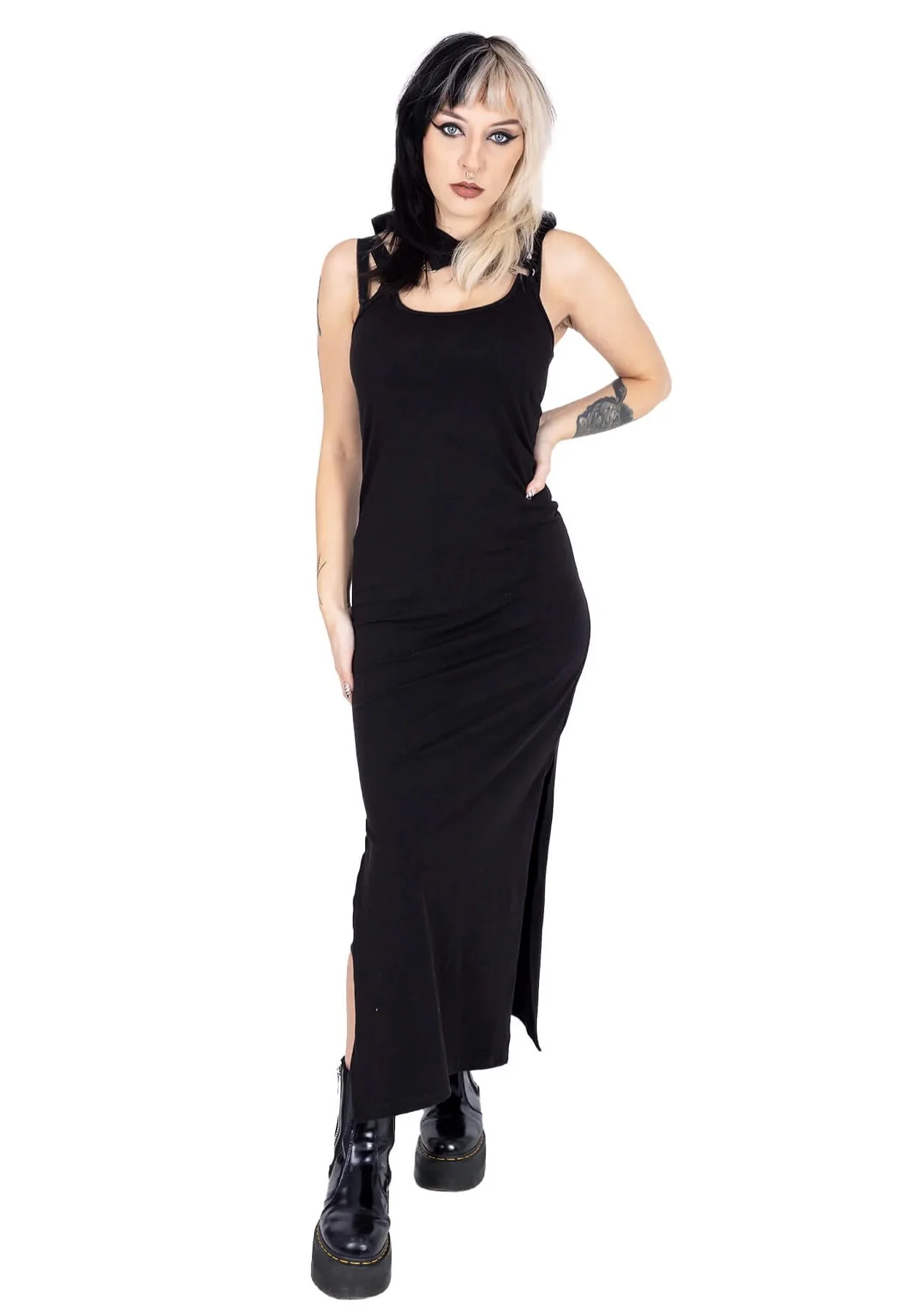 Poizen Industries - Akia Black - Dress - Image 3