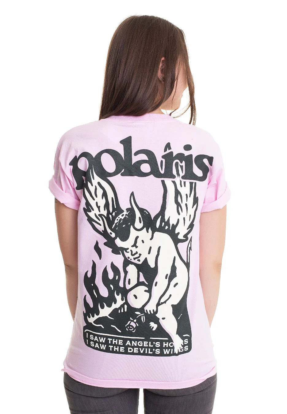 Polaris - Devil Wings Pink - T-Shirt - Image 7