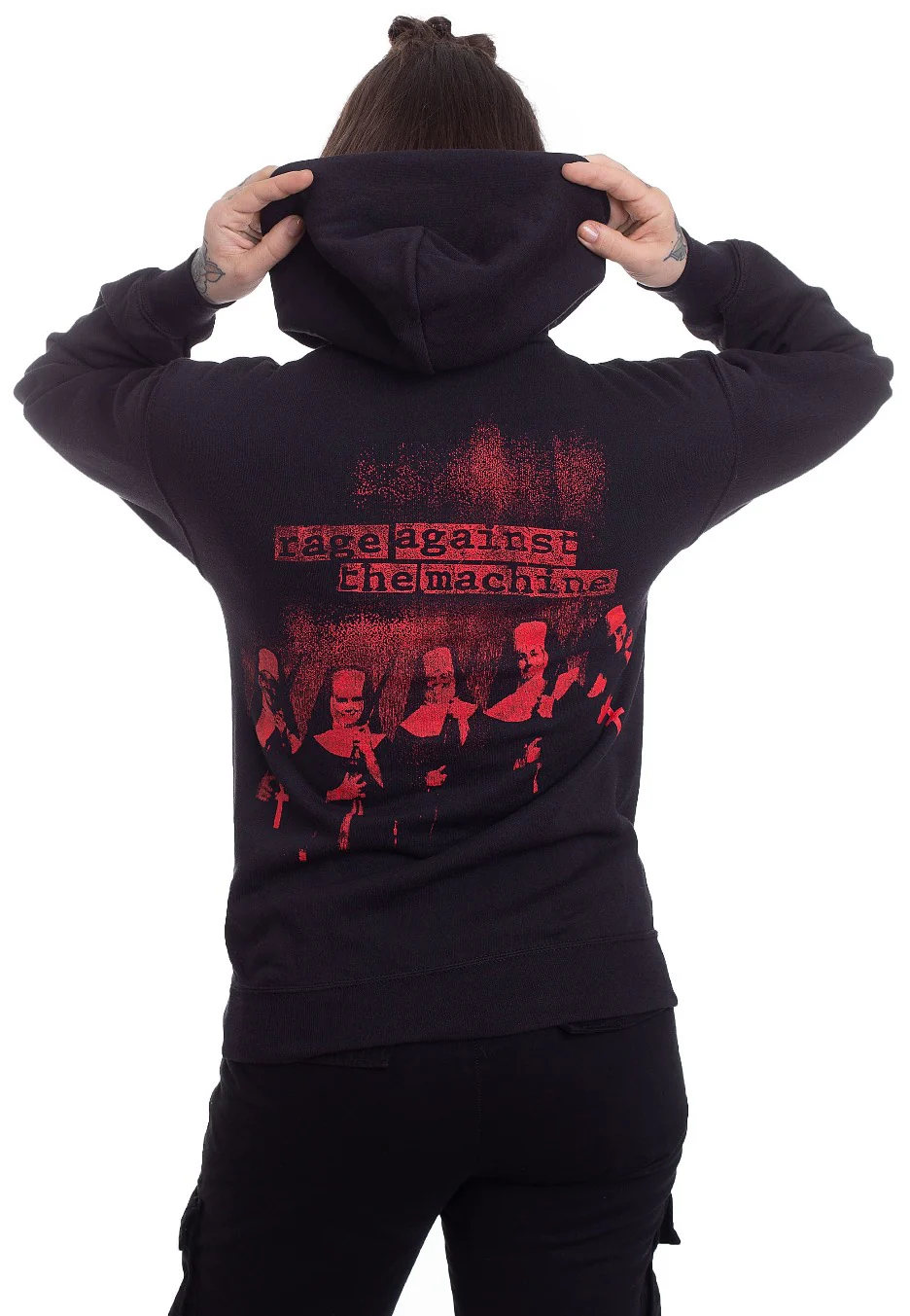 Rage Against The Machine - Large Nuns - Hoodie - Image 6