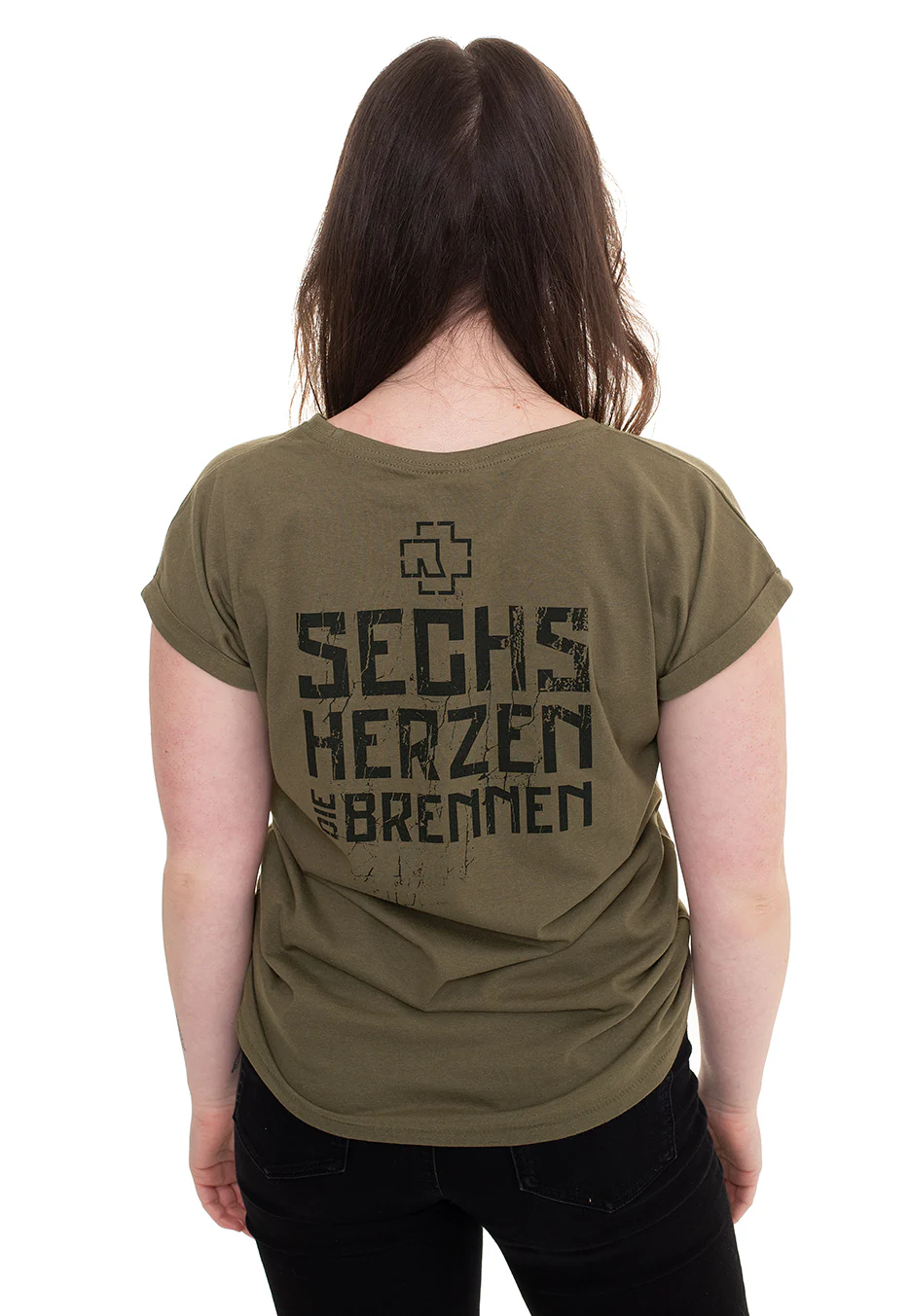 Rammstein - 6 Herzen Oliv - Girly - Image 3